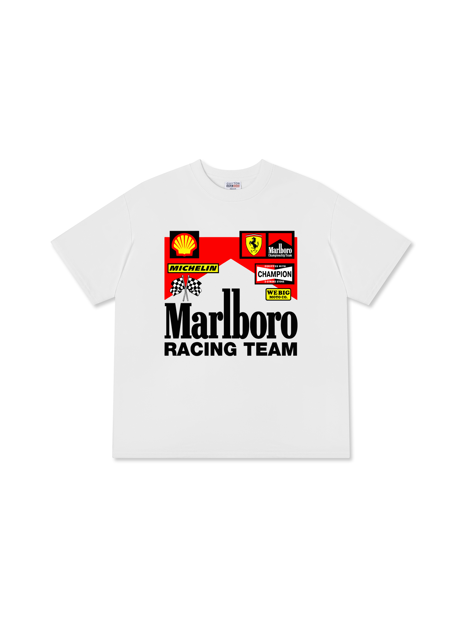 Áo Thun Relaxed Fit Marlboro Race Crew 90s