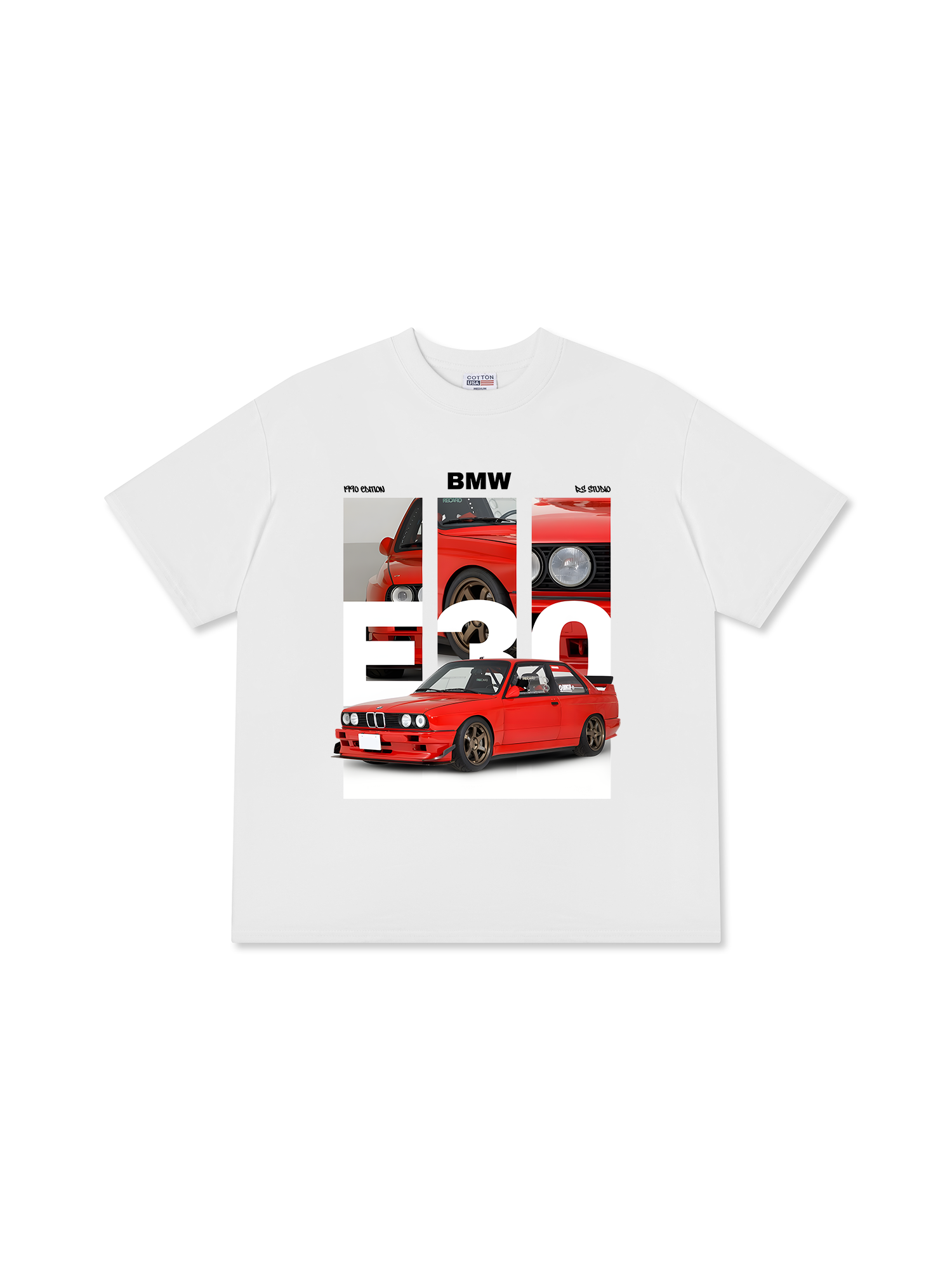 Áo Thun Relaxed Fit BMW 1990 Edition