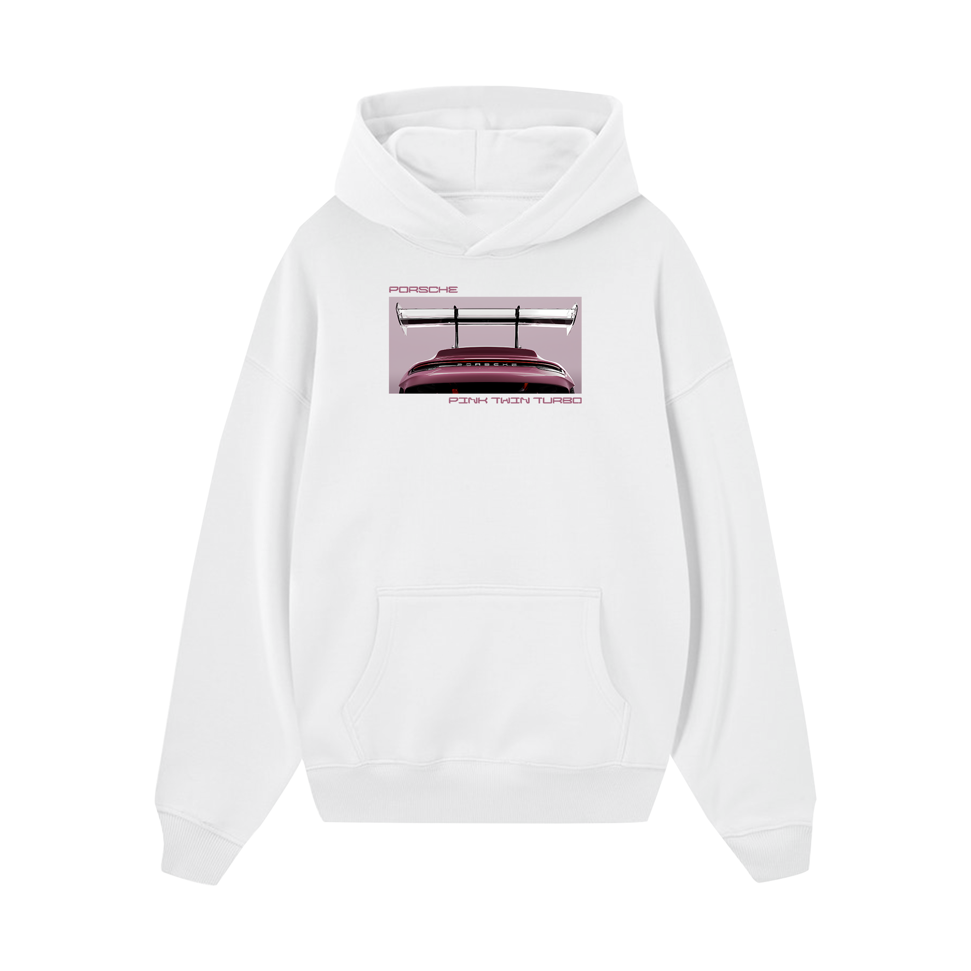 Porsche Pink Twin Turbo Hoodie