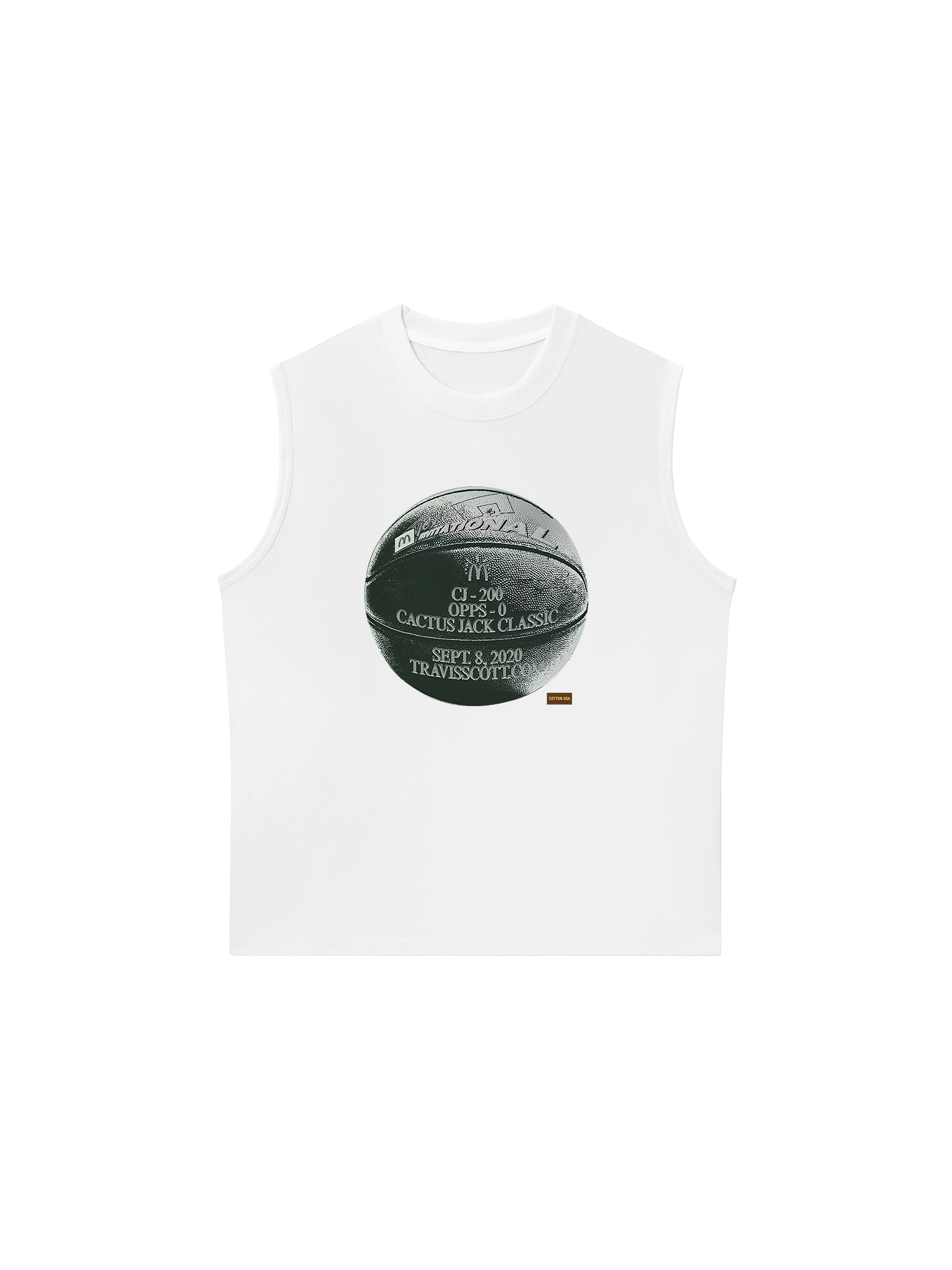 Áo Ba Lỗ Relaxed Fit Basketball Silver Ball