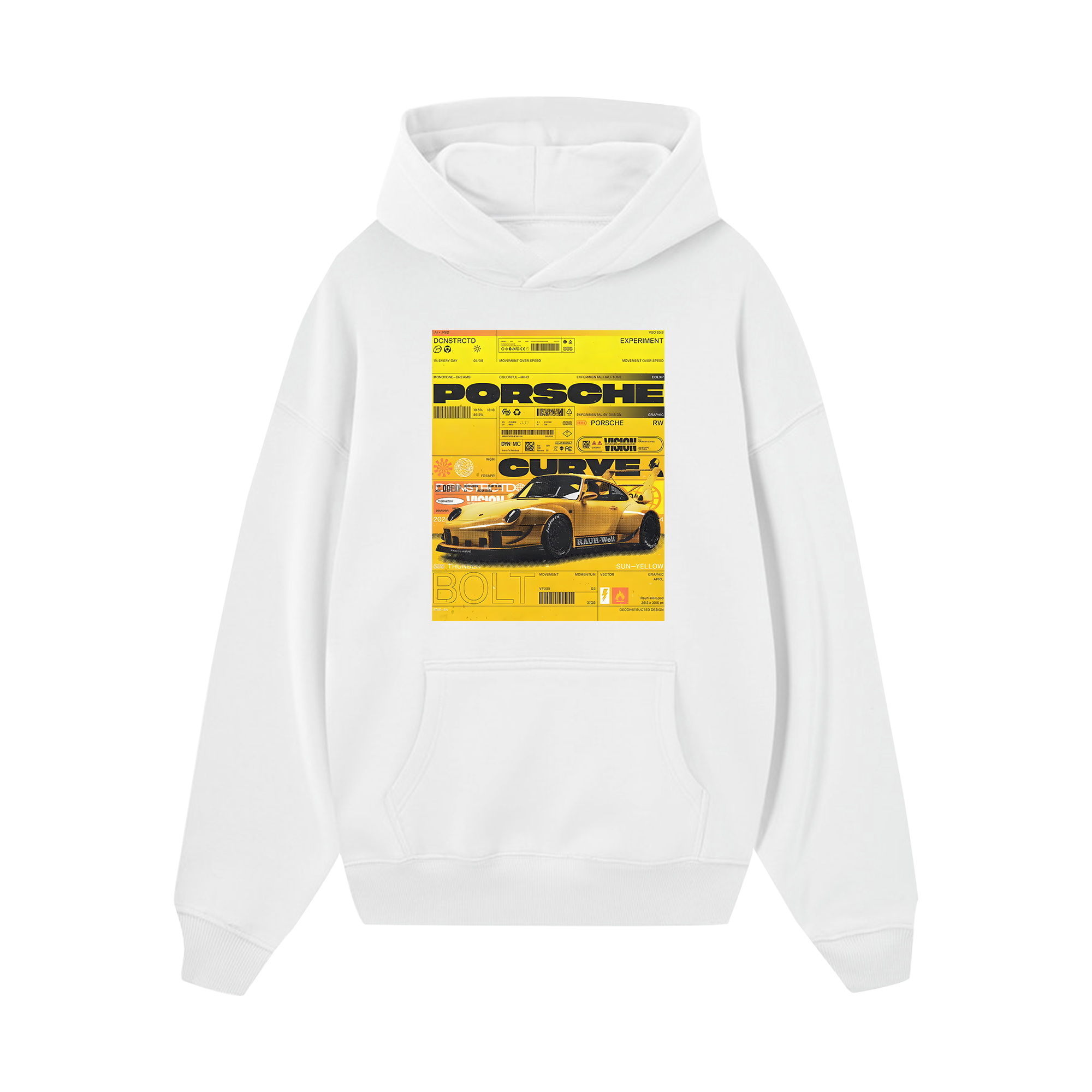 Porsche Thunder Bolt Hoodie