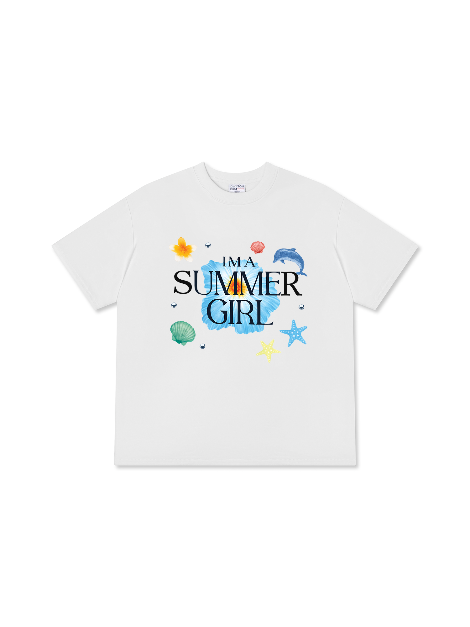 Áo Thun Relaxed Fit Summer Girl
