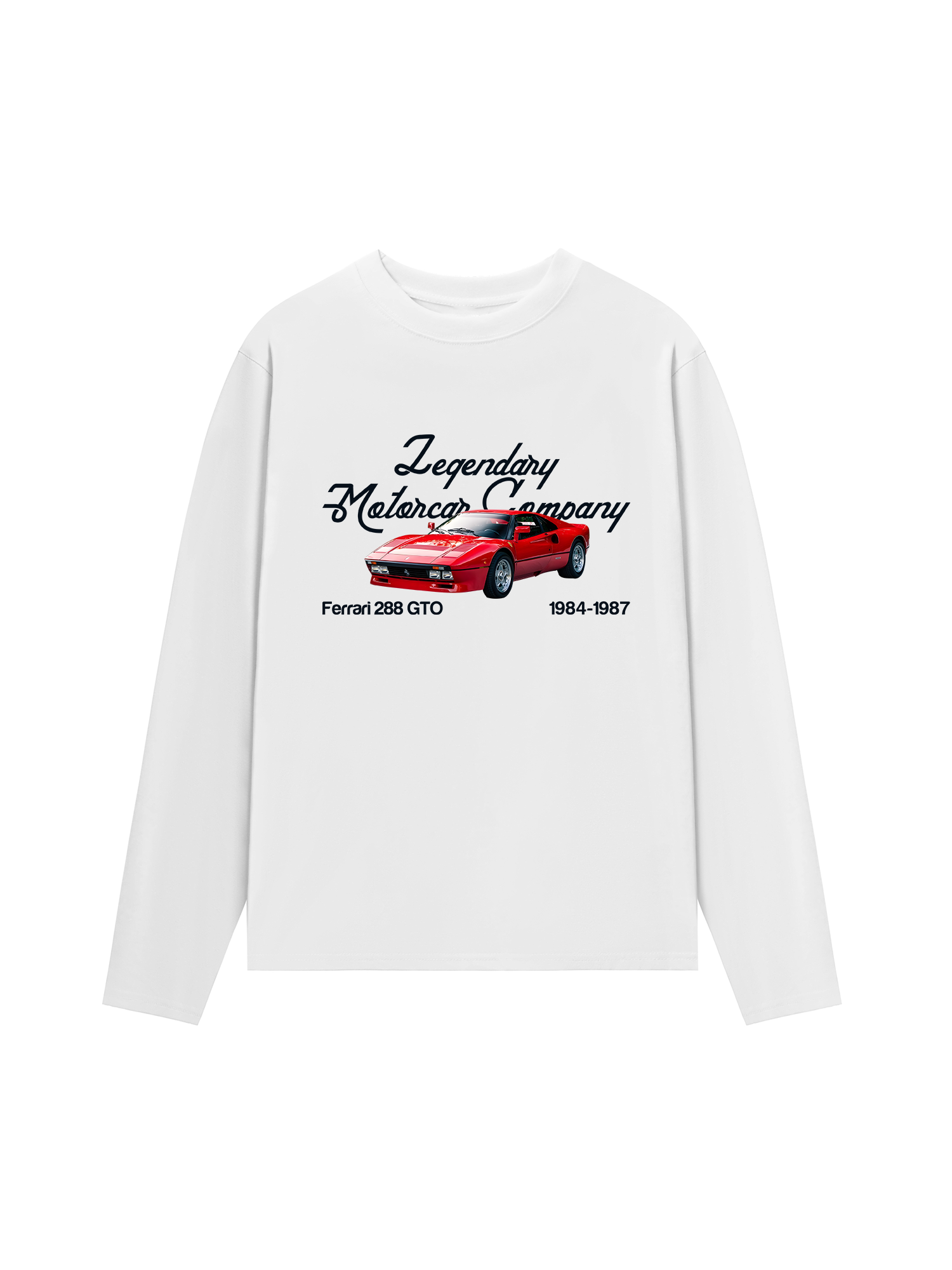 Áo Thun Dài Tay Ferrari Legendary Motorcar