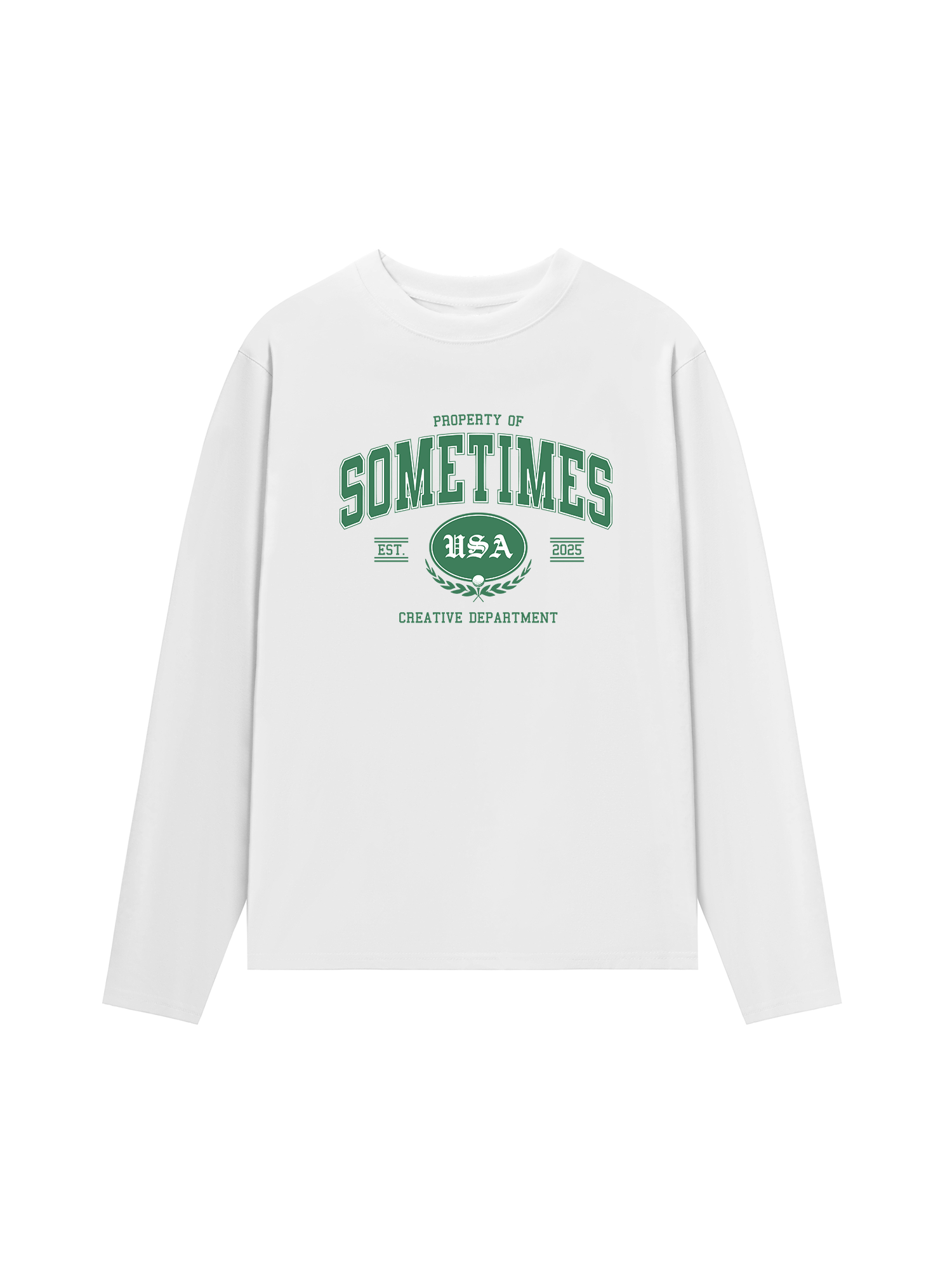 Áo Thun Dài Tay Golf Property Of Sometimes