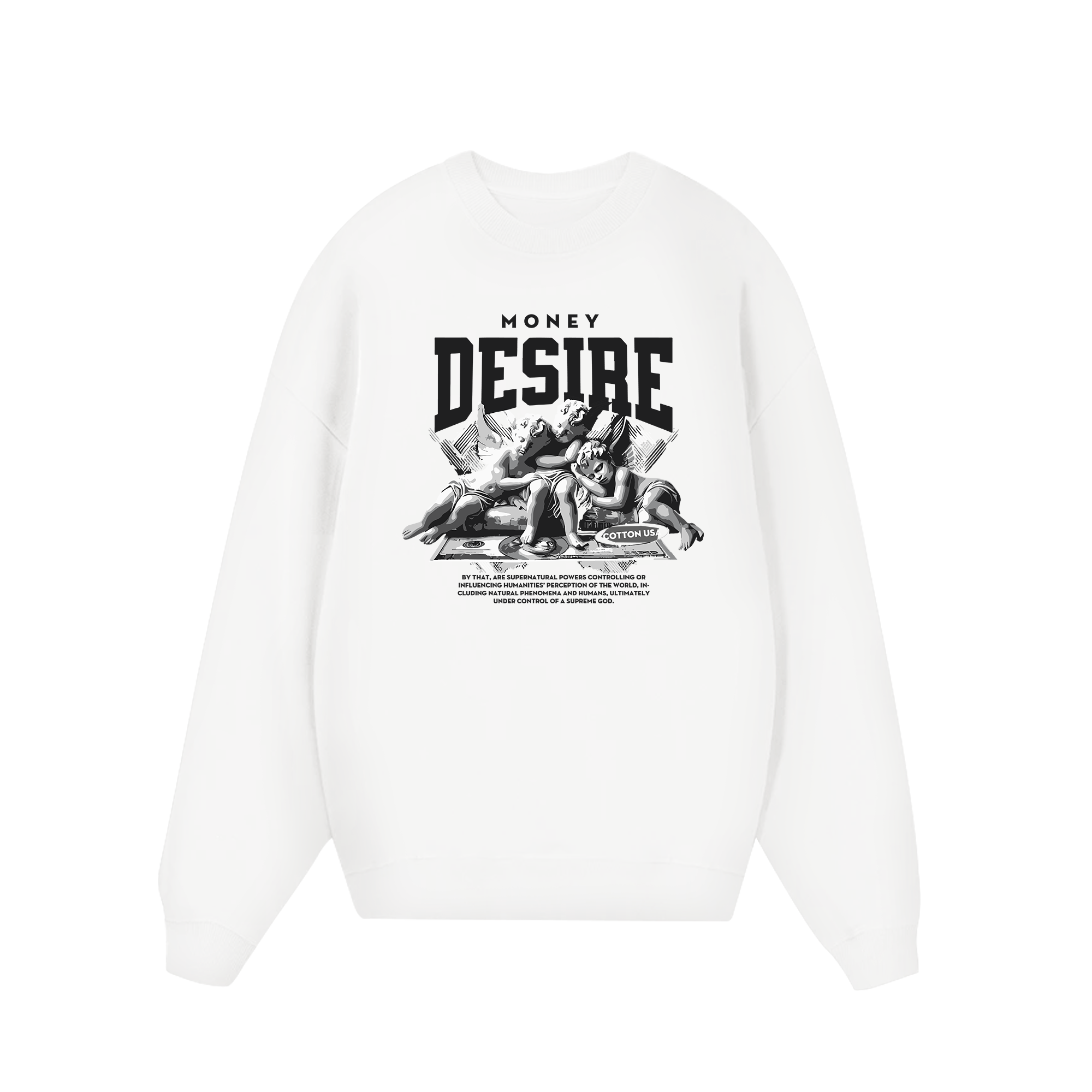 Money Desire Angel Sweater