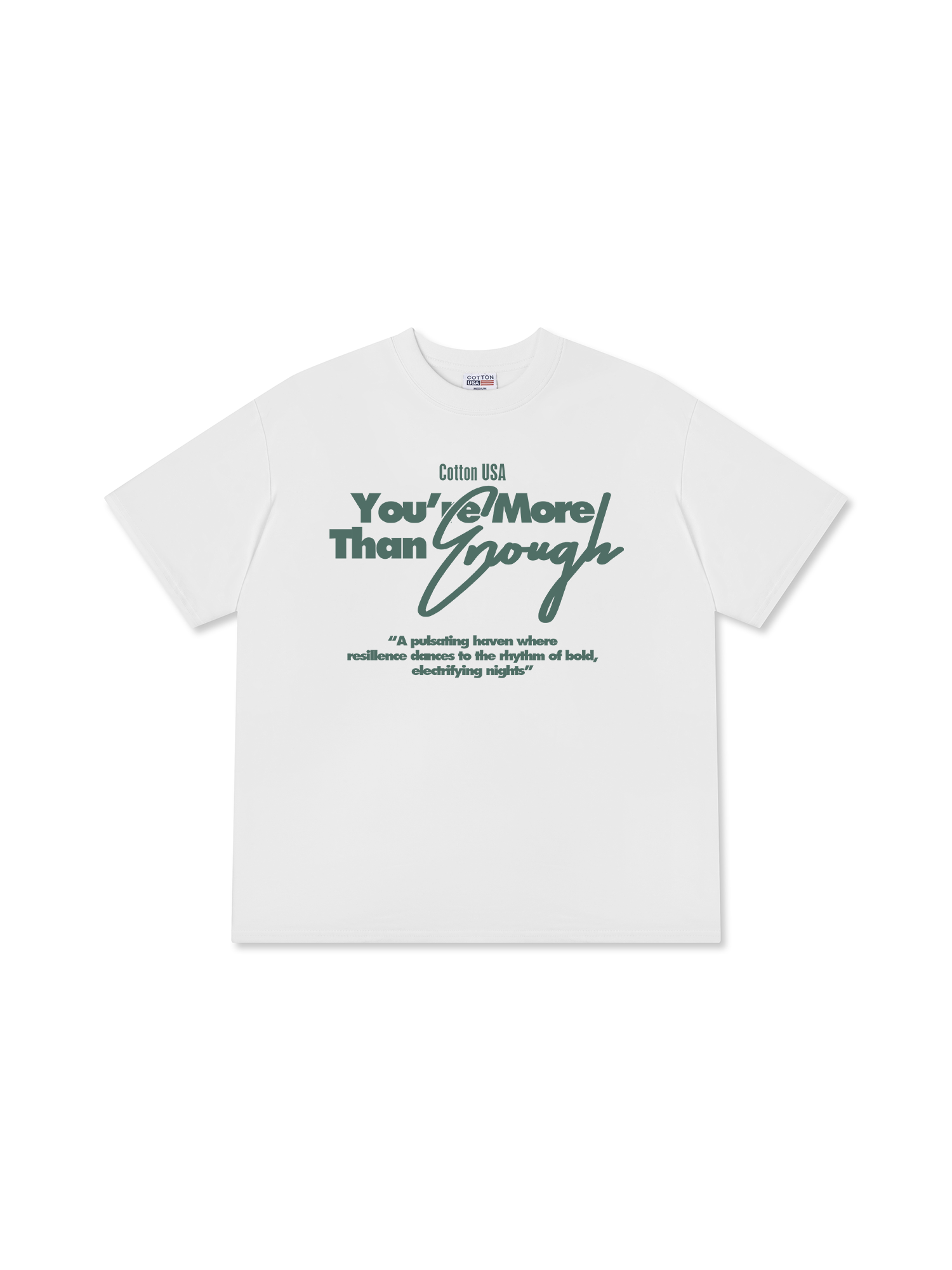 Áo Thun Relaxed Fit USA More Than Enough