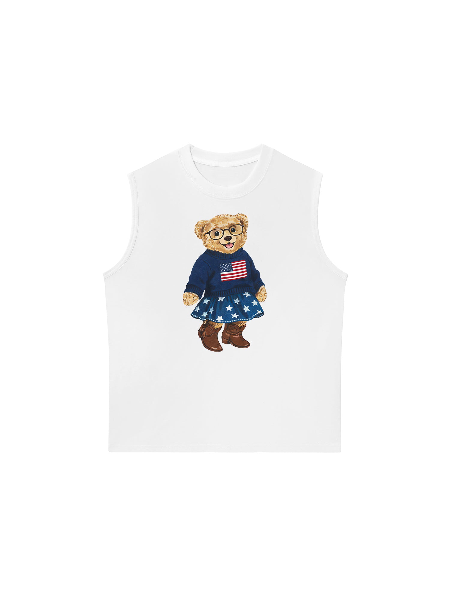 Áo Ba Lỗ Relaxed Fit American Girl