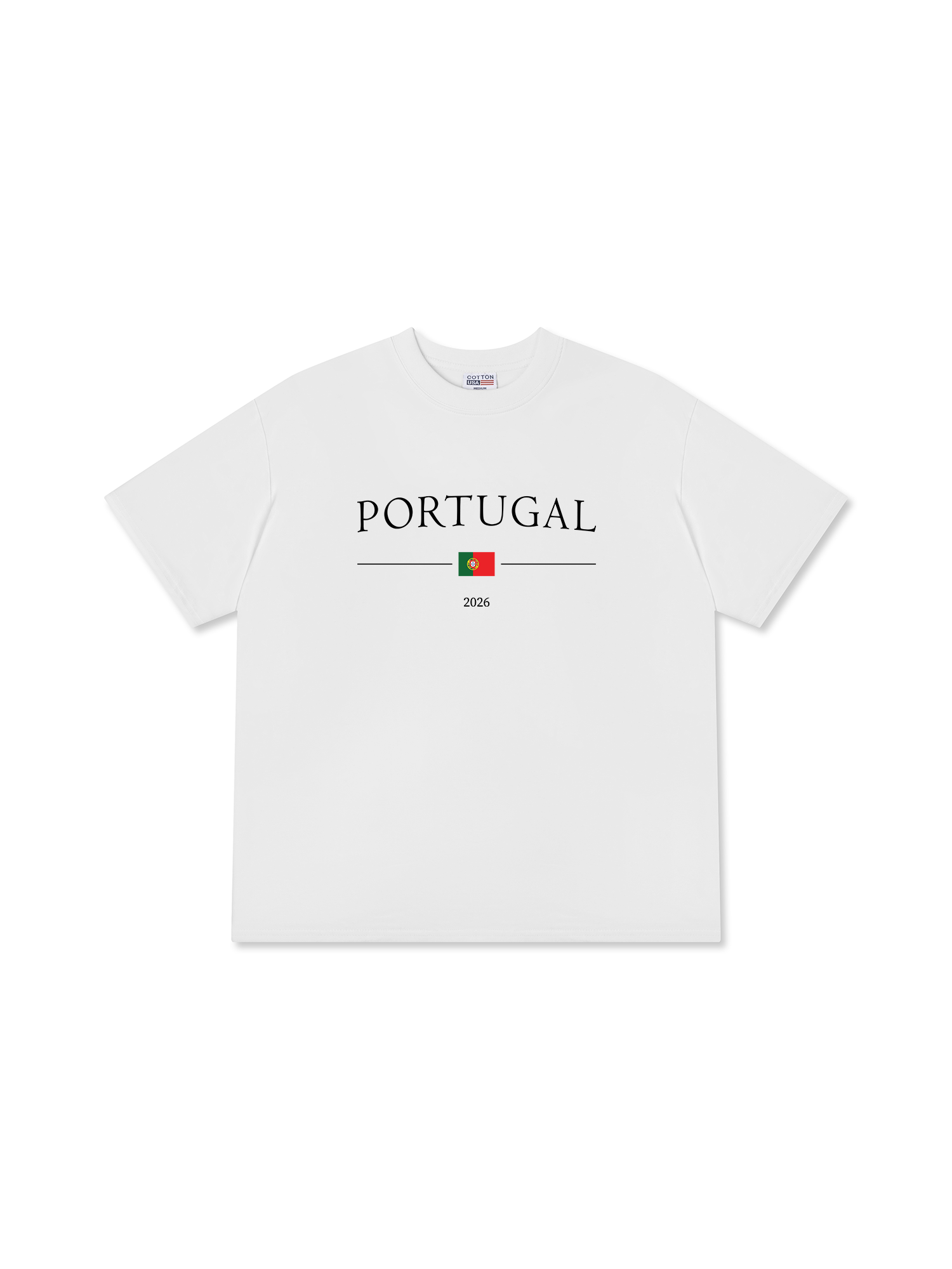 Áo Thun Relaxed Fit Soccer World Cup Portugal 2026