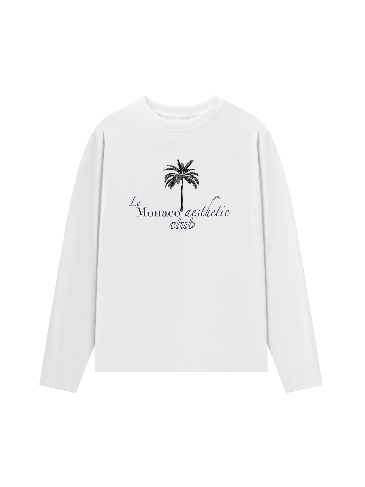 Áo Thun Dài Tay Le Monaco Aesthetic