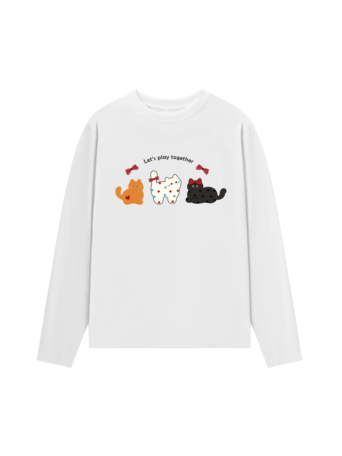 Áo Thun Dài Tay Dotty Mood Play Together