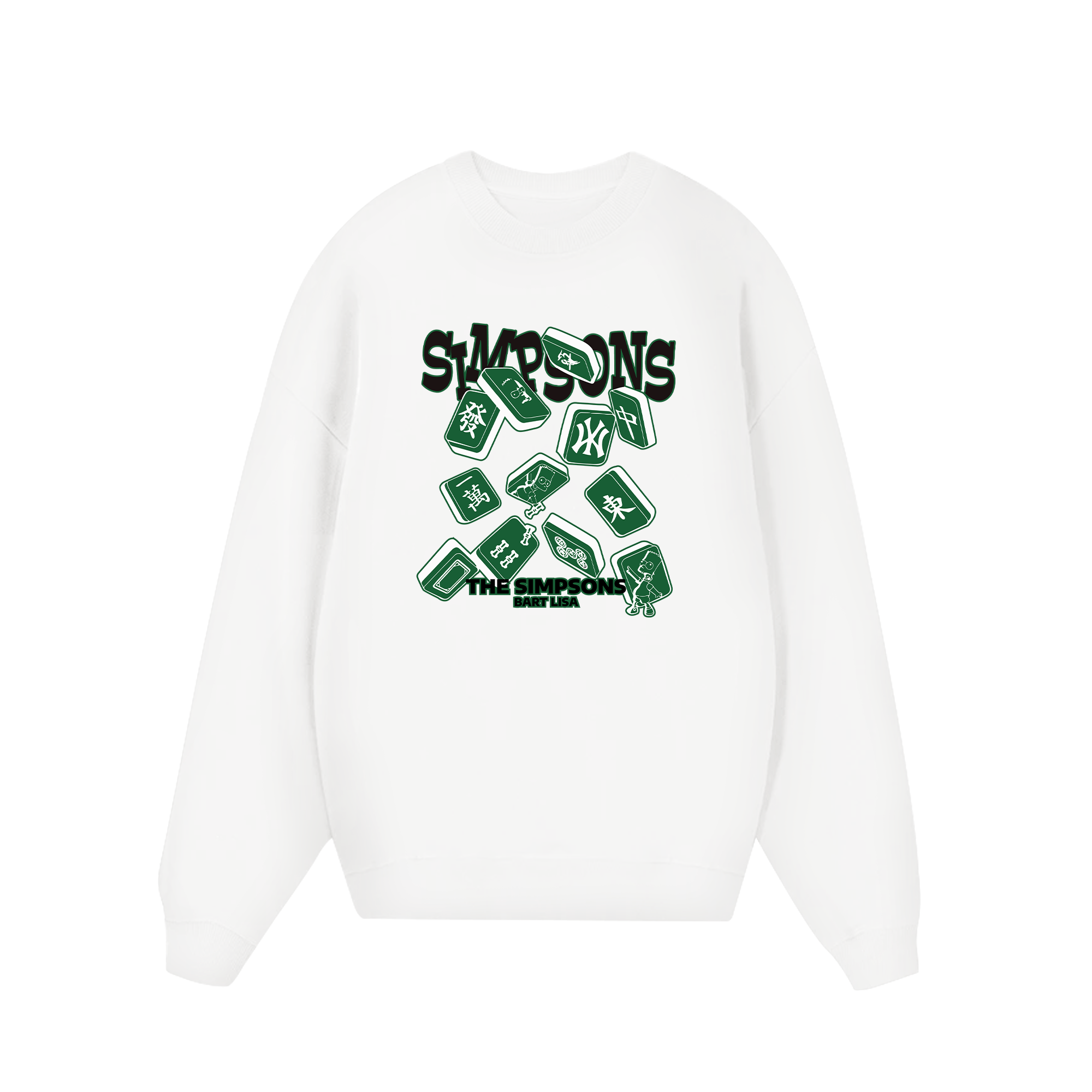 MLB Greeny Mahjong Sweater