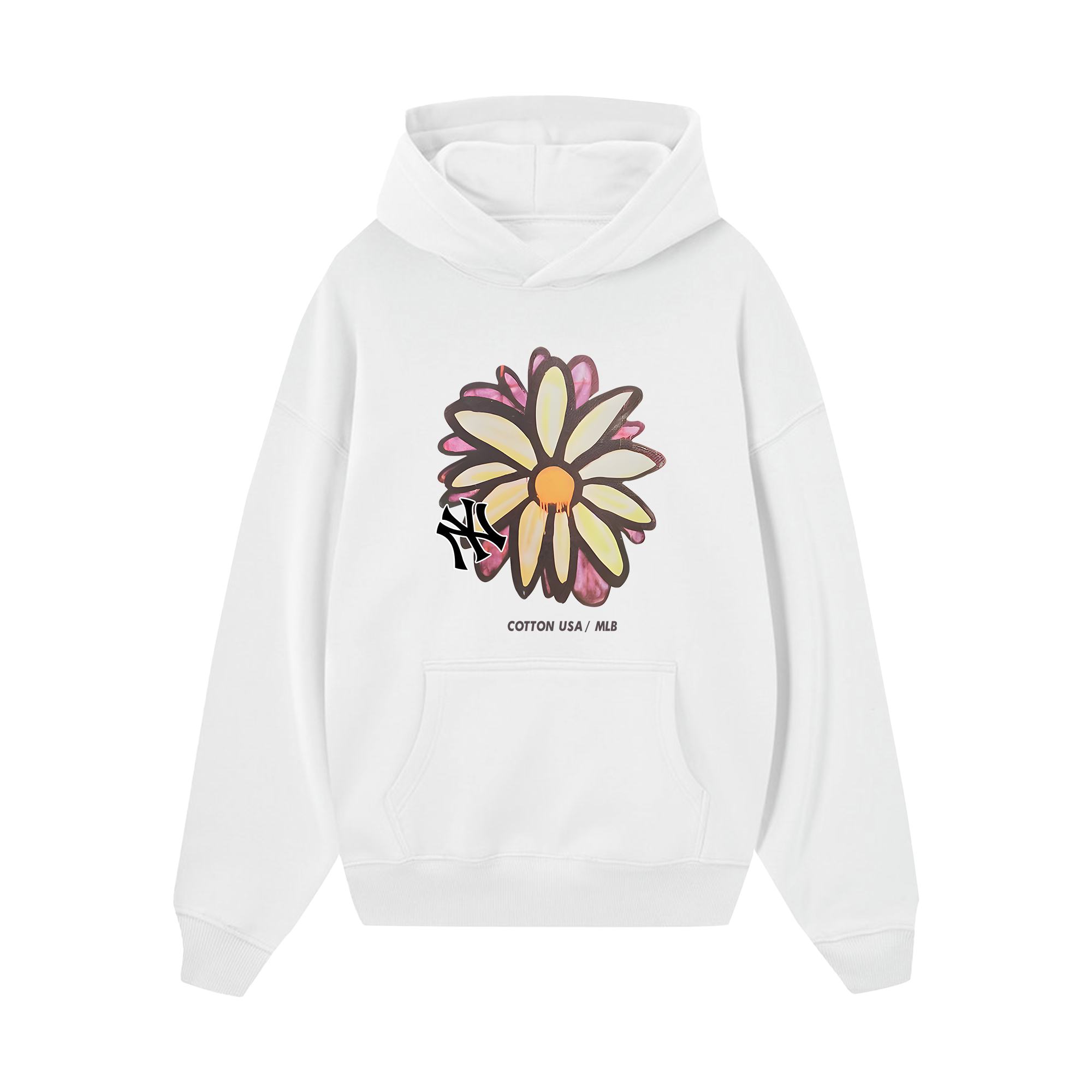 MLB Floral Vintage Flower Hoodie