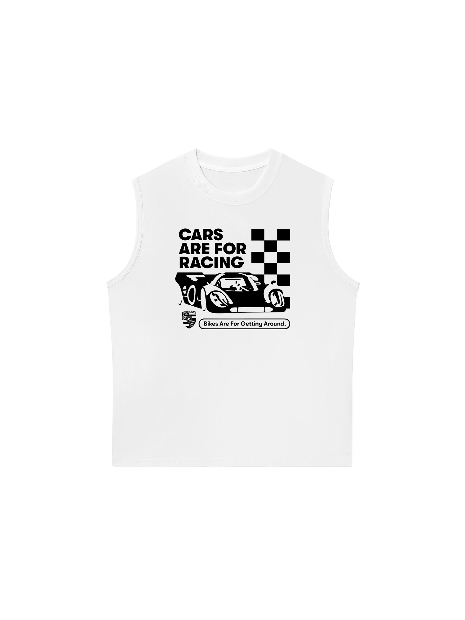 Áo Ba Lỗ Relaxed Fit Porsche Cars Are For Racing