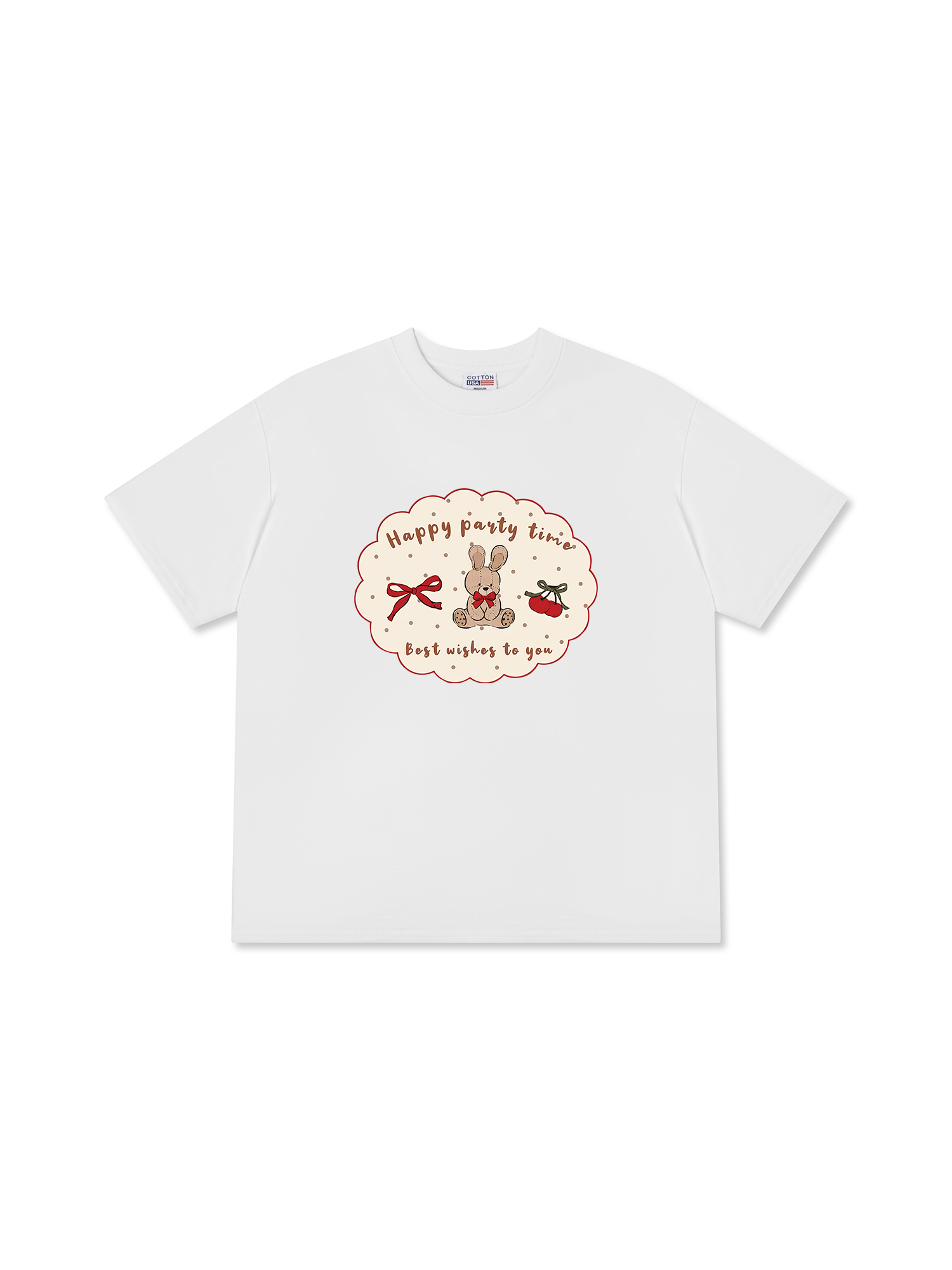 Áo Thun Relaxed Fit Happy Party Time