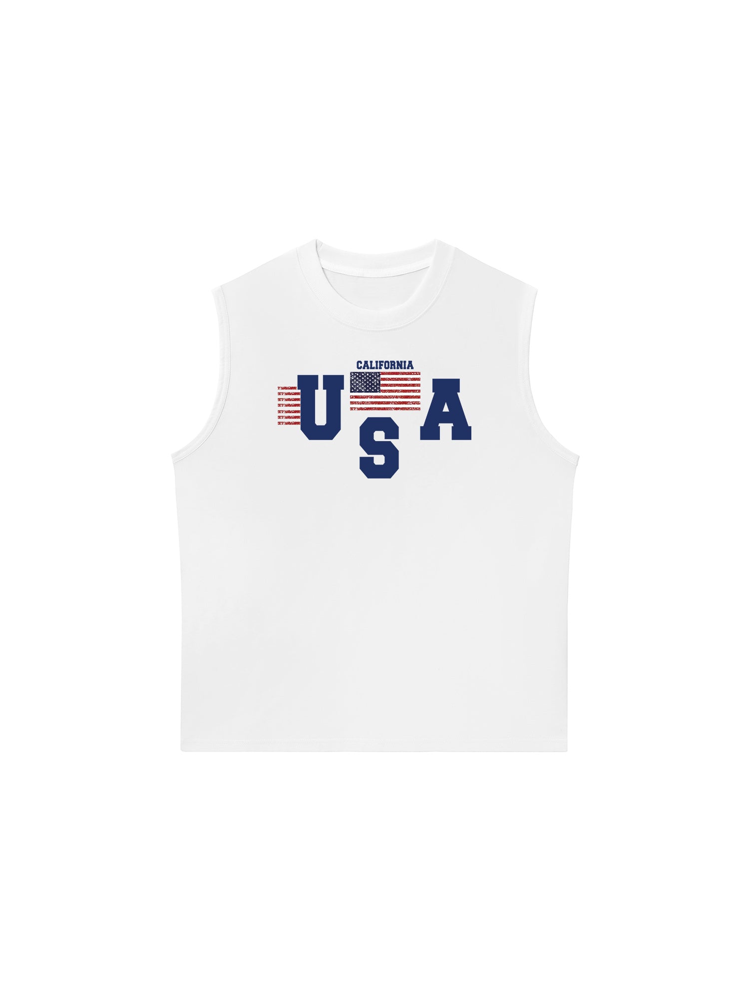 Áo Ba Lỗ Relaxed Fit USA California