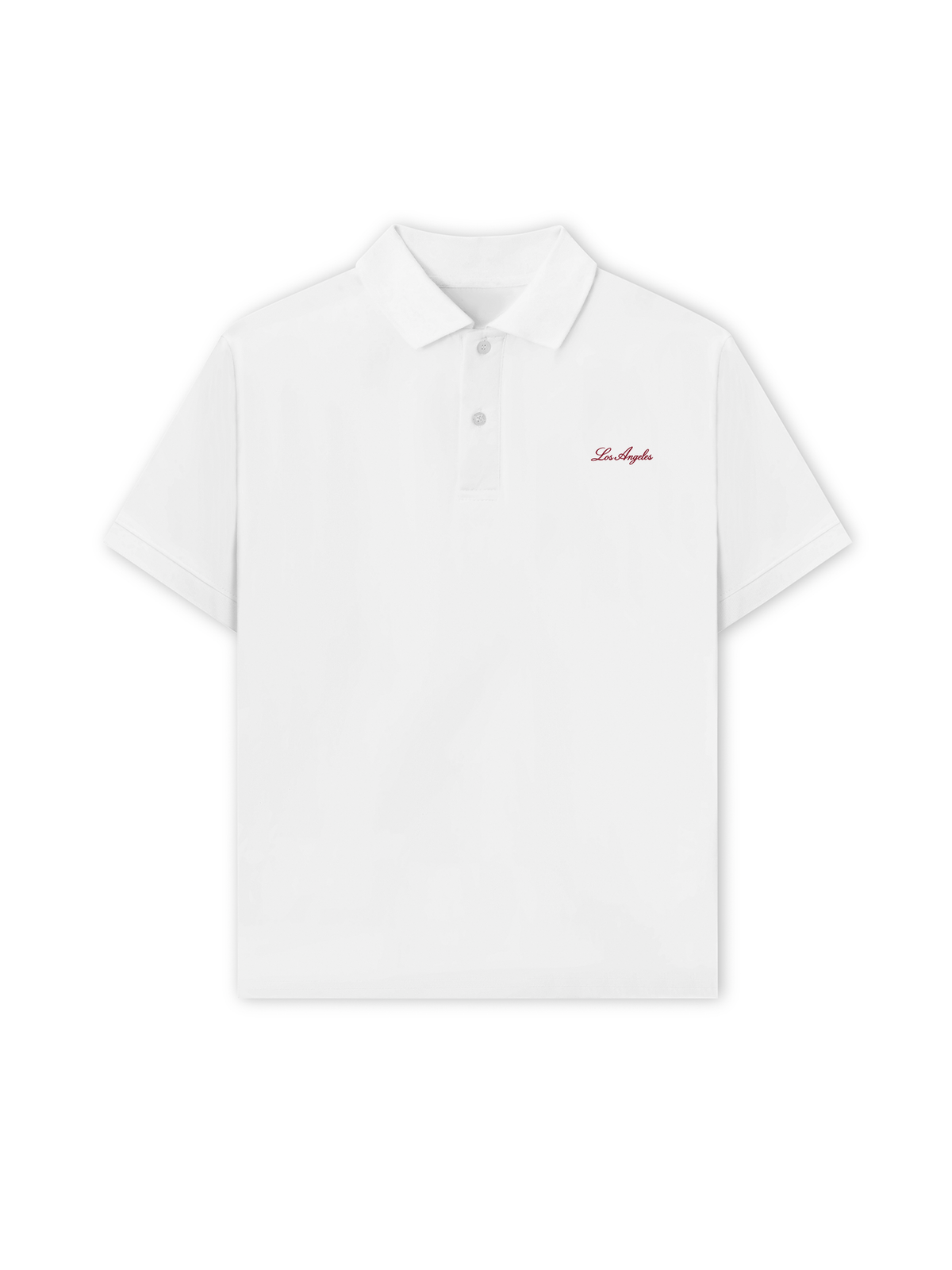 Áo Polo Nữ/ Áo Polo Nam Burgundy Los Angeles