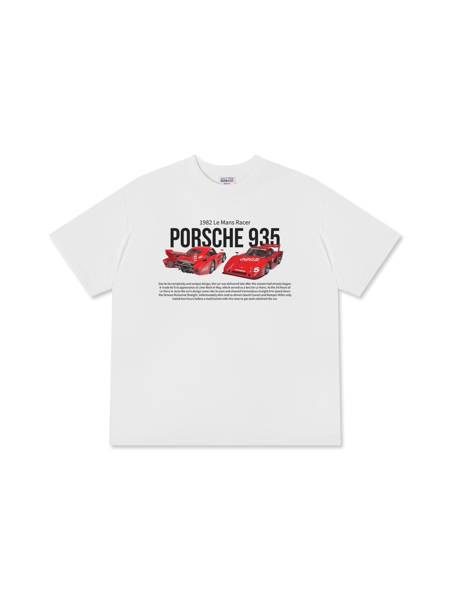 Áo Thun Relaxed Fit Porsche 935 Coca Cola