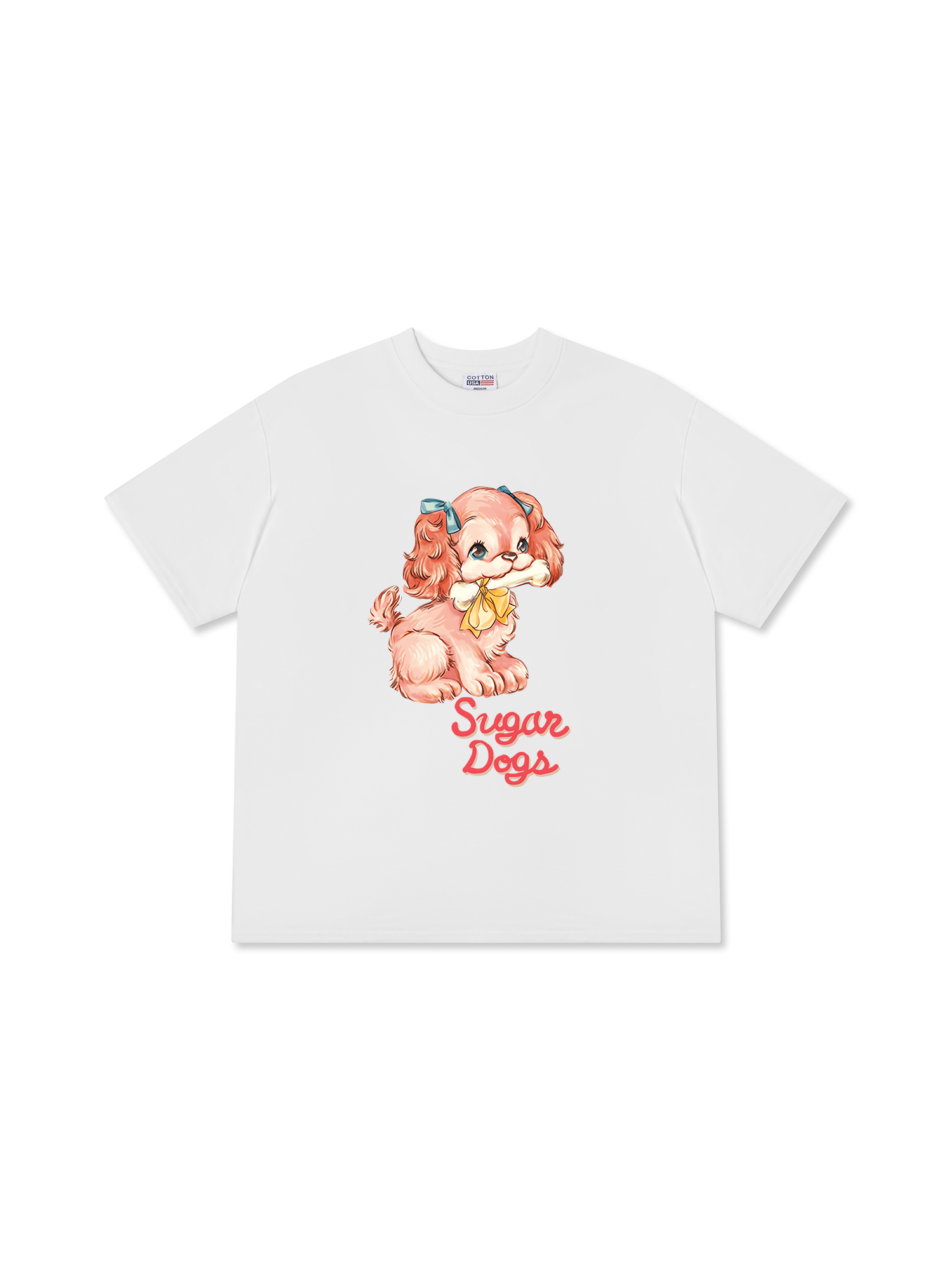 Áo Thun Relaxed Fit Soft Paw Sugar Dog