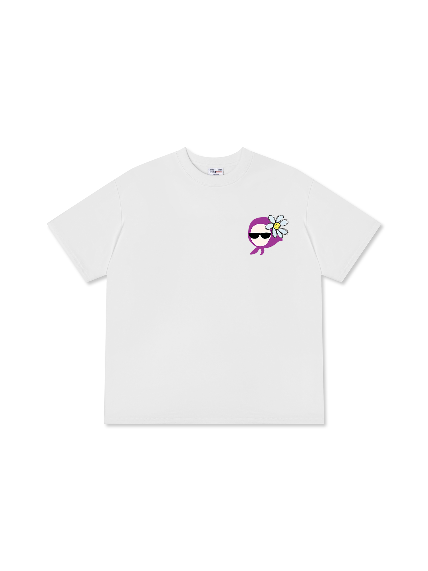 Áo Thun Relaxed Fit Idol G-Dragon Flower Peace Shirt