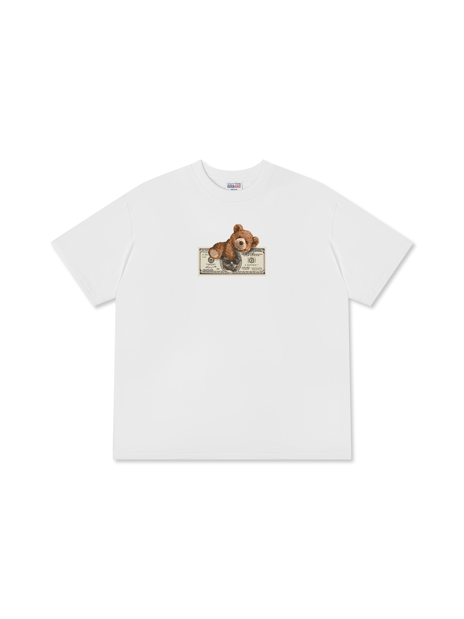 Áo Thun Relaxed Fit Money Teddy Dollar