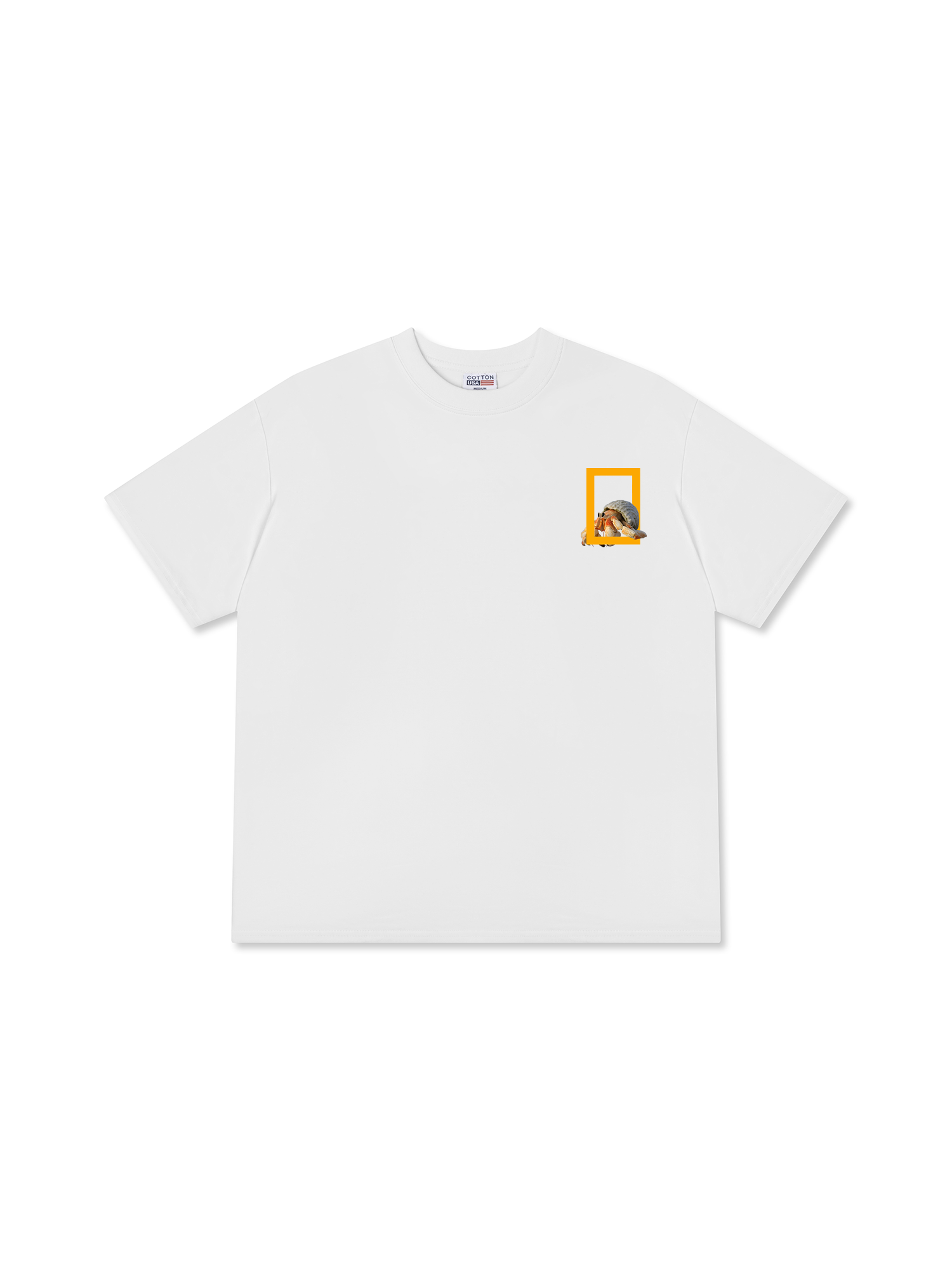 Áo Thun Relaxed Fit Wild Life Hermit Crab