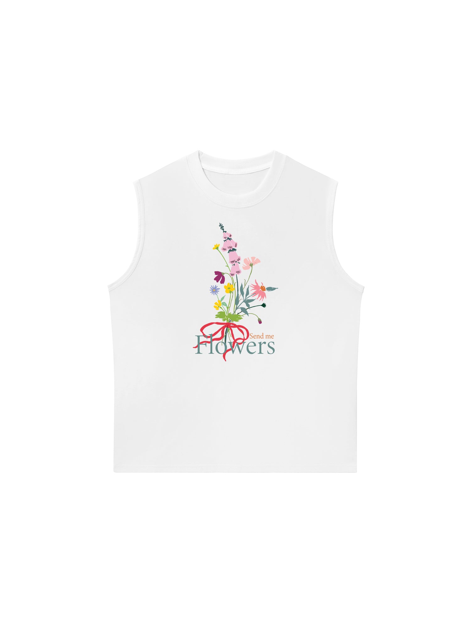 Áo Ba Lỗ Relaxed Fit Send me Flowers