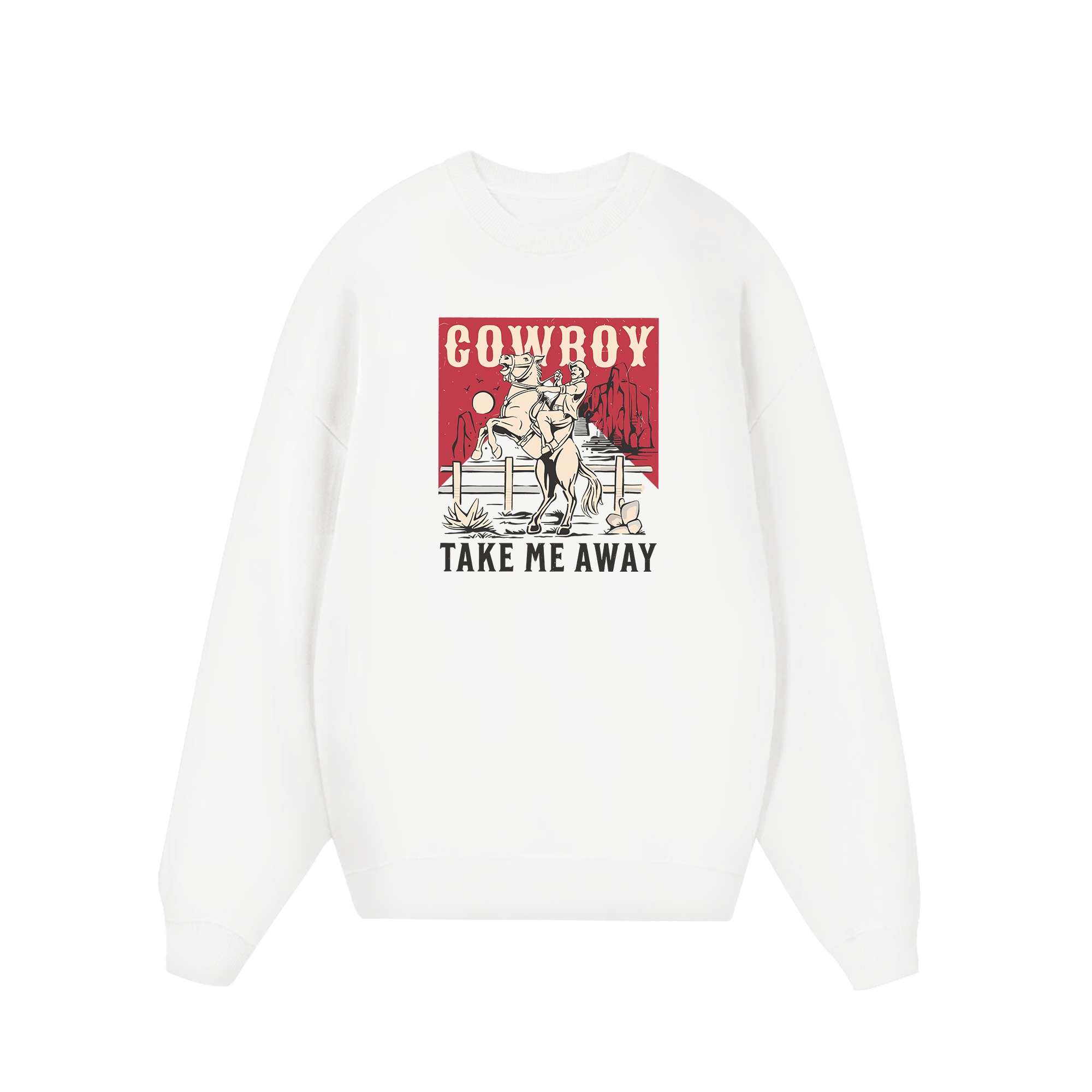 Marlboro Cowboy Take Me Away Sweater