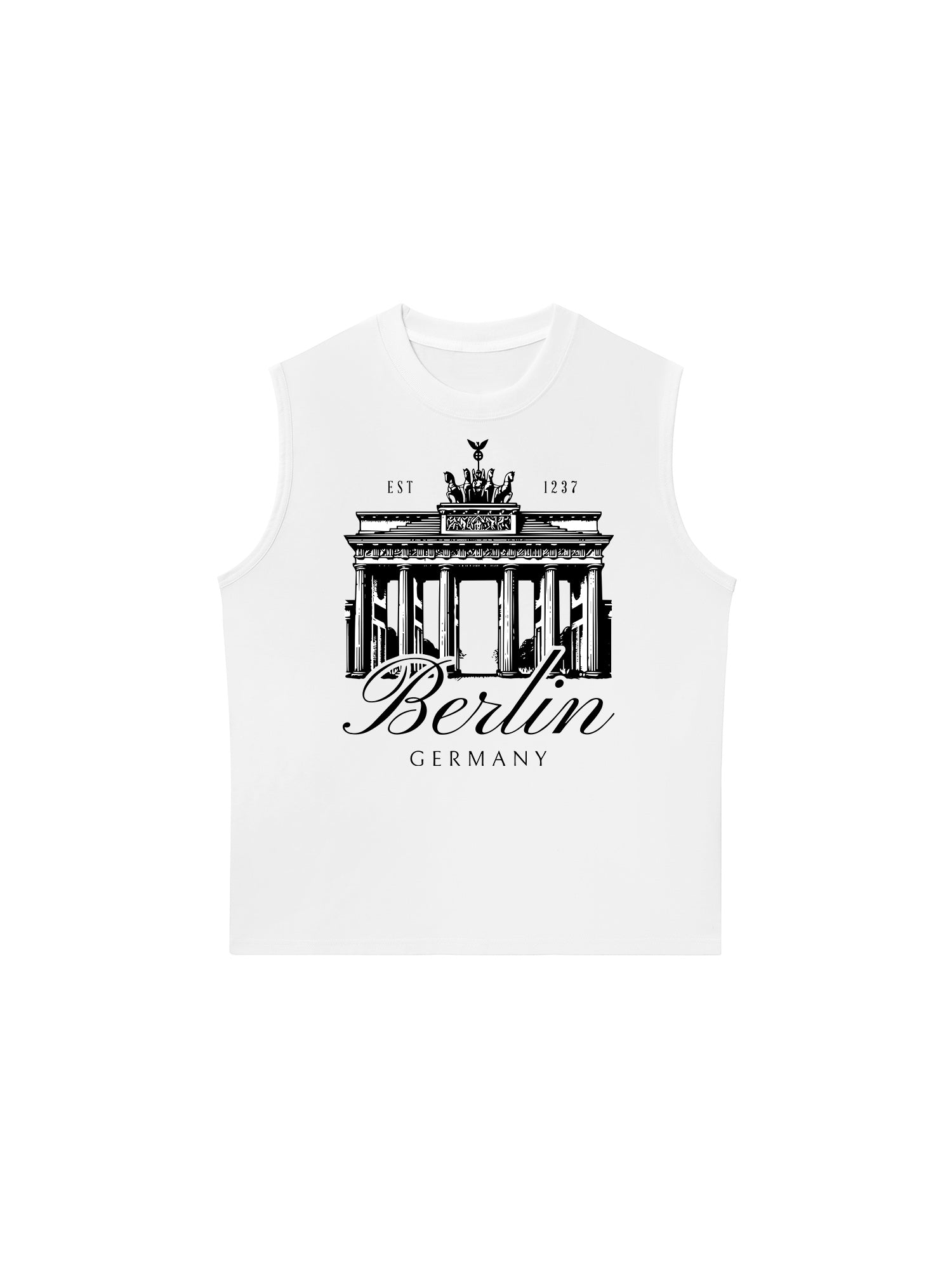 Áo Ba Lỗ Relaxed Fit Berlin Germany