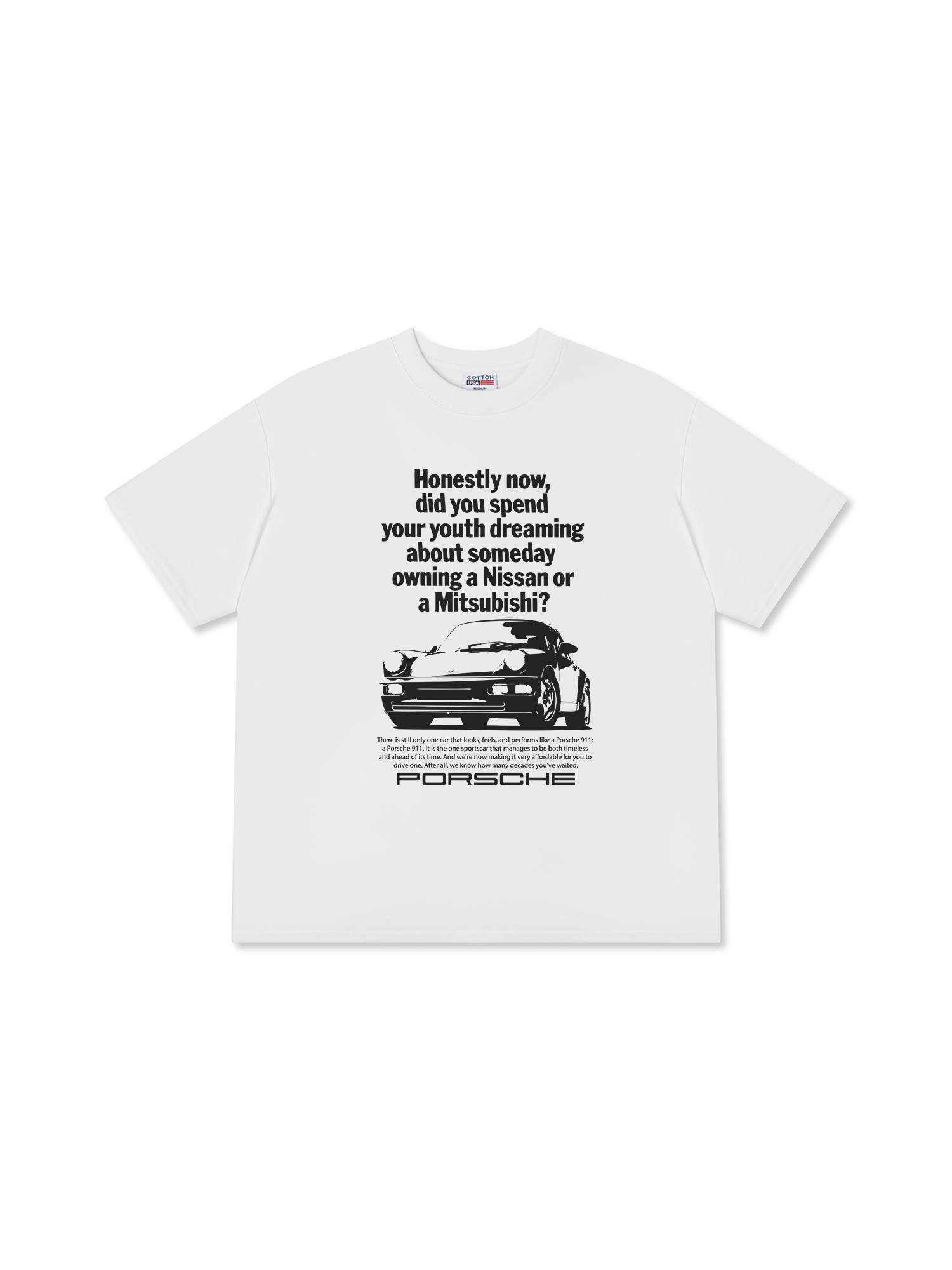 Áo Thun Relaxed Fit Porsche Honestly Now