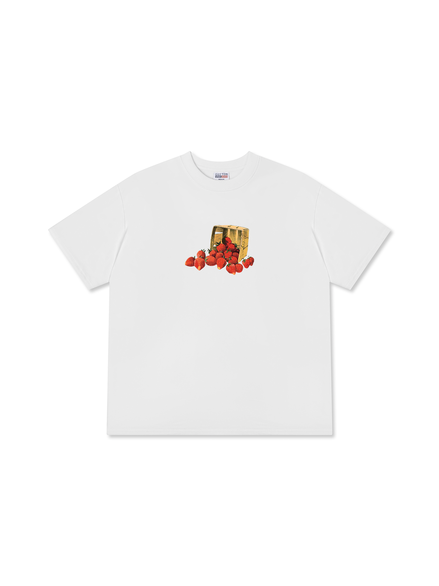 Áo Thun Relaxed Fit Tropical Strawberry