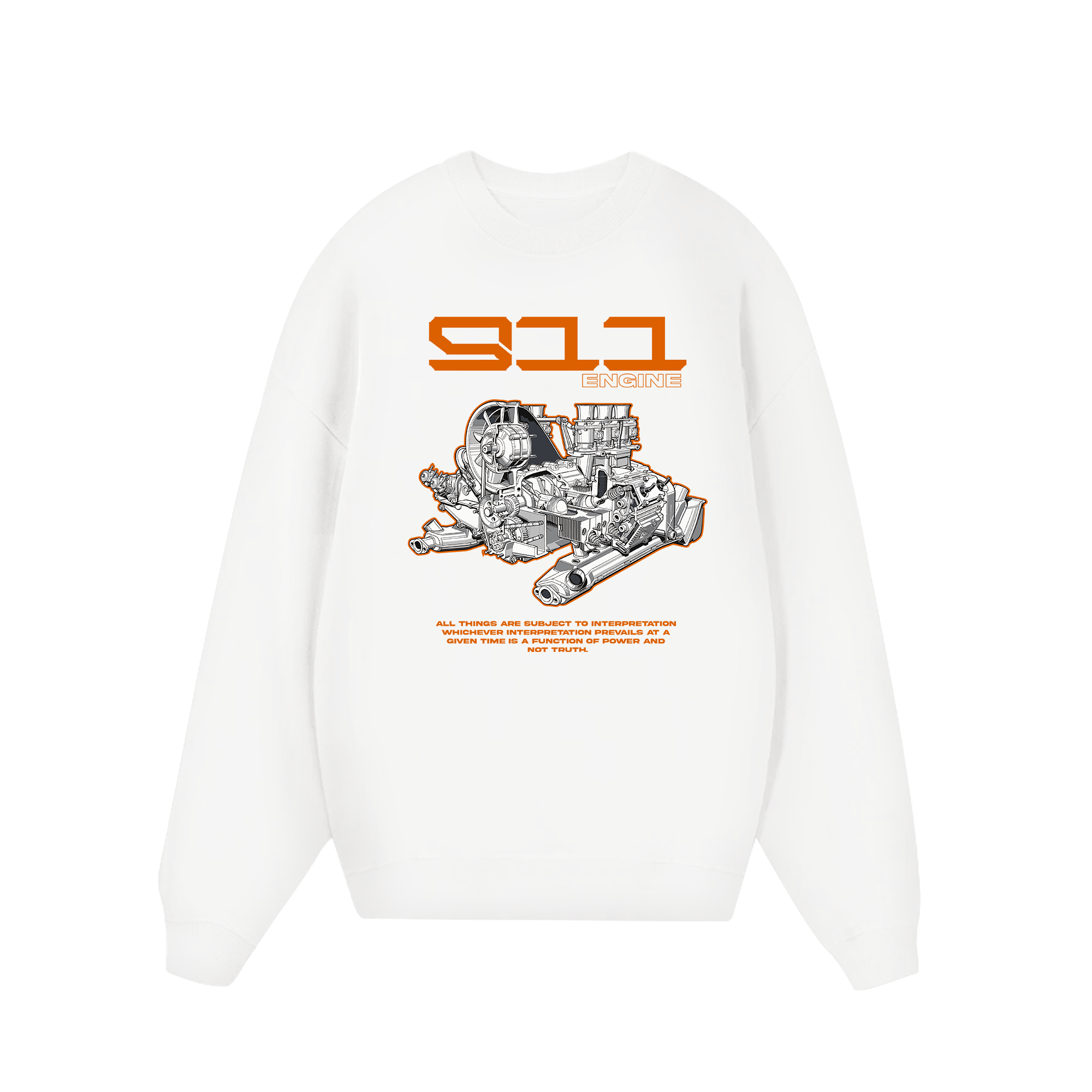 Porsche 911 Engine Sweater