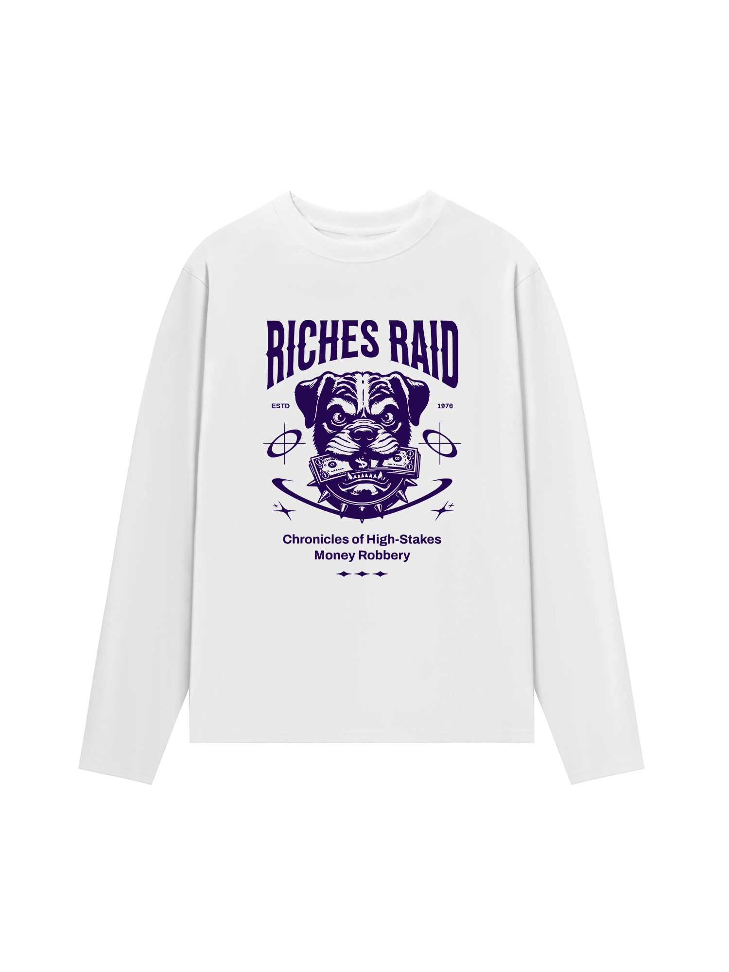 Áo Thun Dài Tay Money Riches Raid