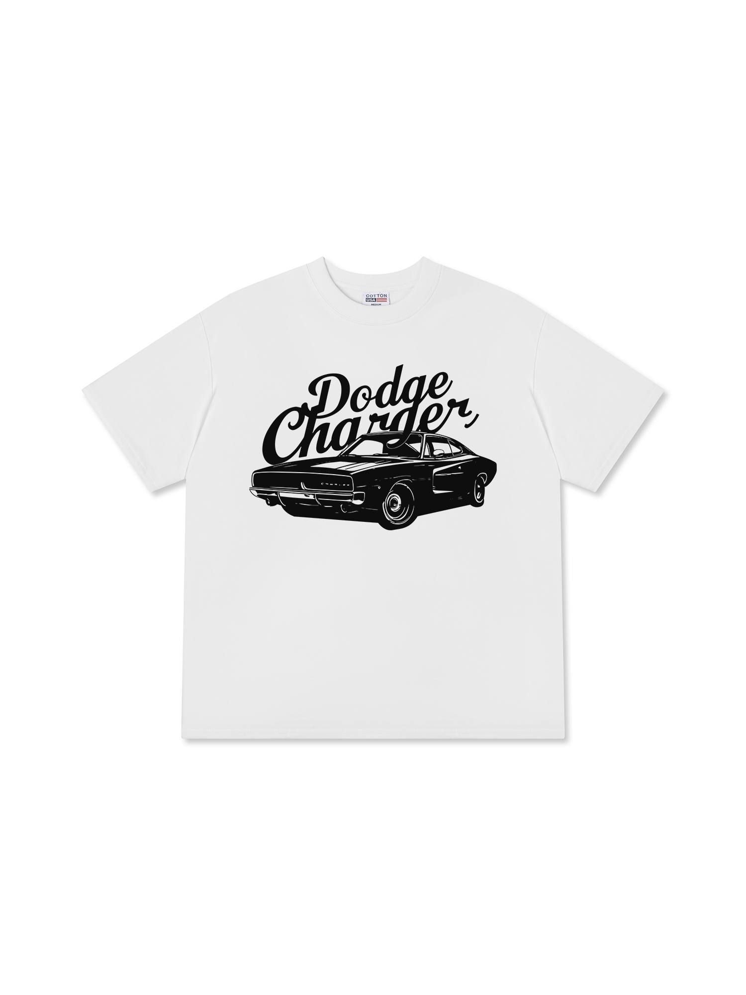 Áo Thun Relaxed Fit Dodge Charger The Road Belongs to Us