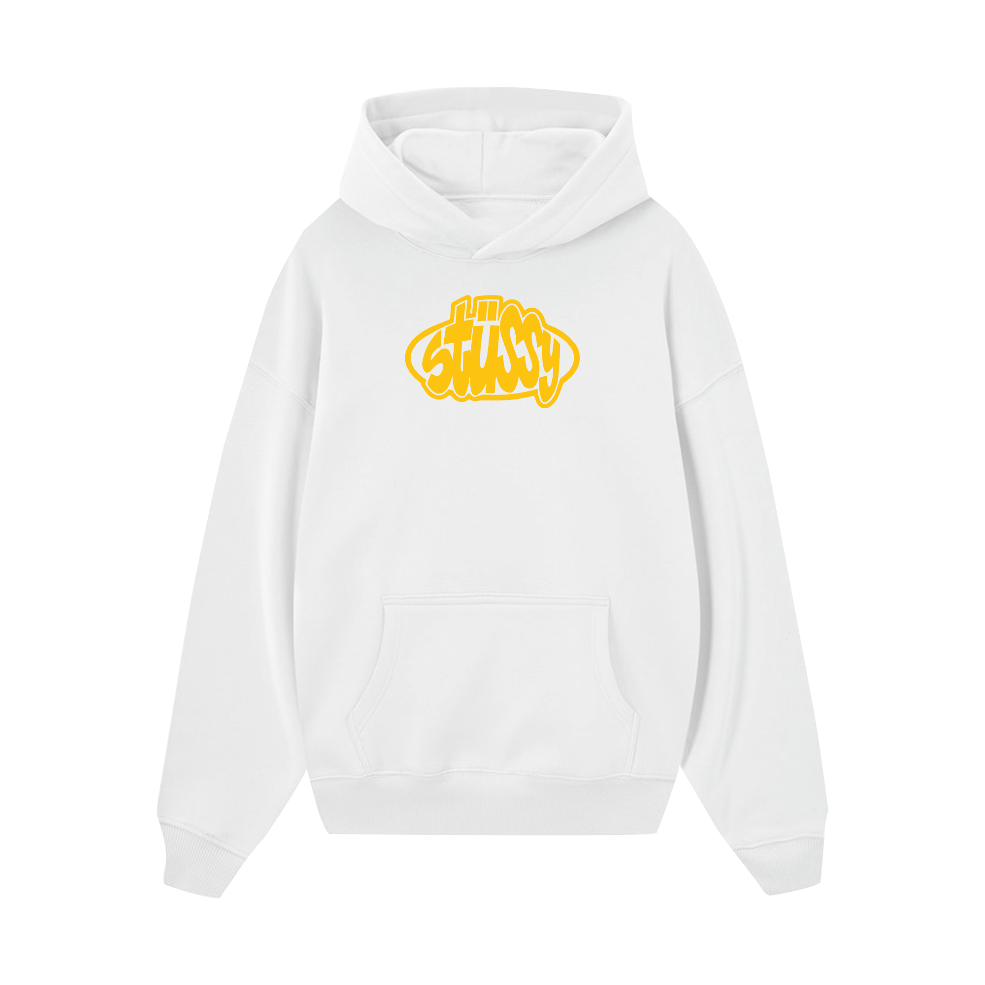 Stussy NewSchool Yellow Hoodie