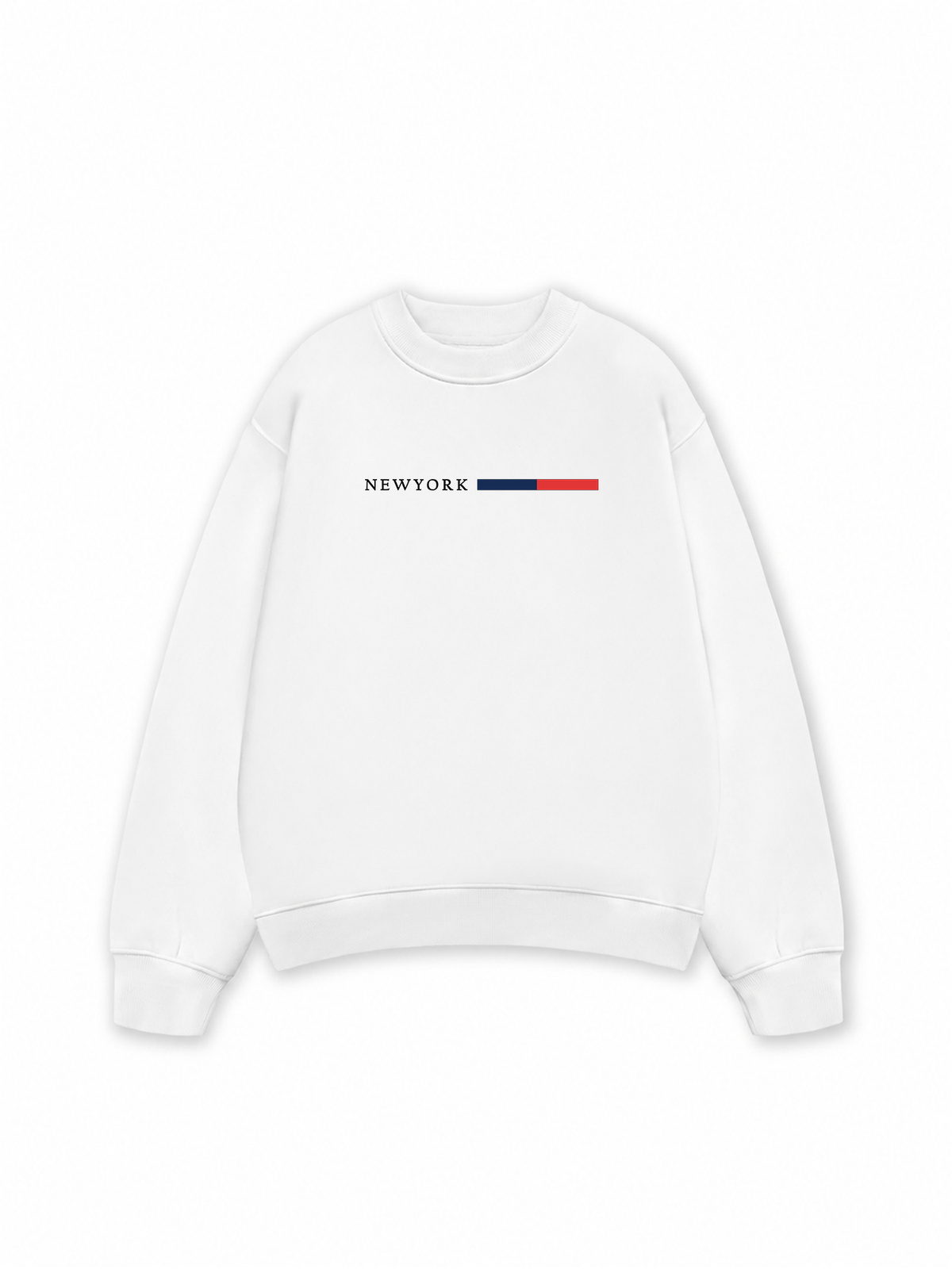 Áo Sweater Nỉ Hai Da City Paris Basic Logo