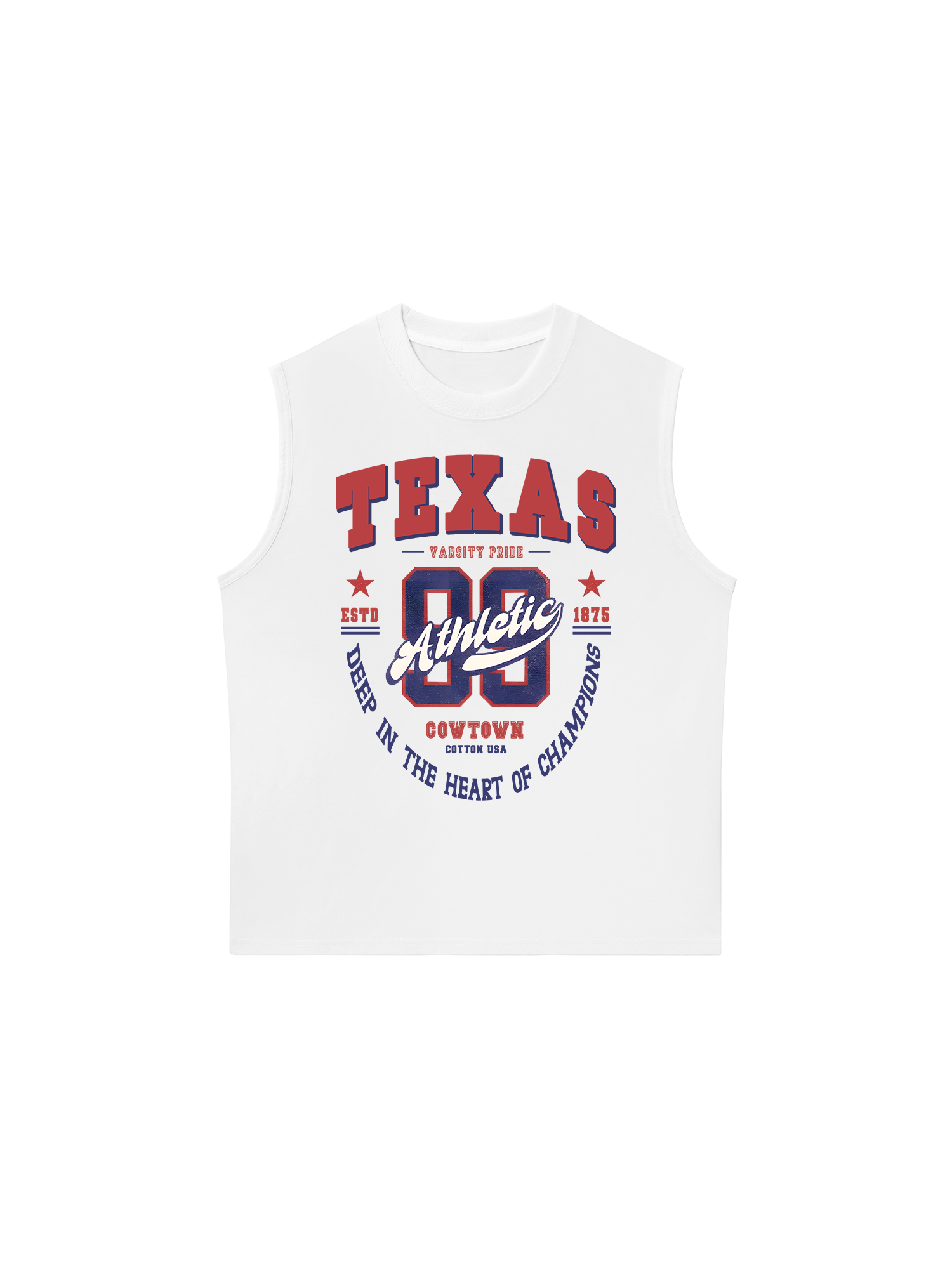 Áo Ba Lỗ Relaxed Fit City Texas