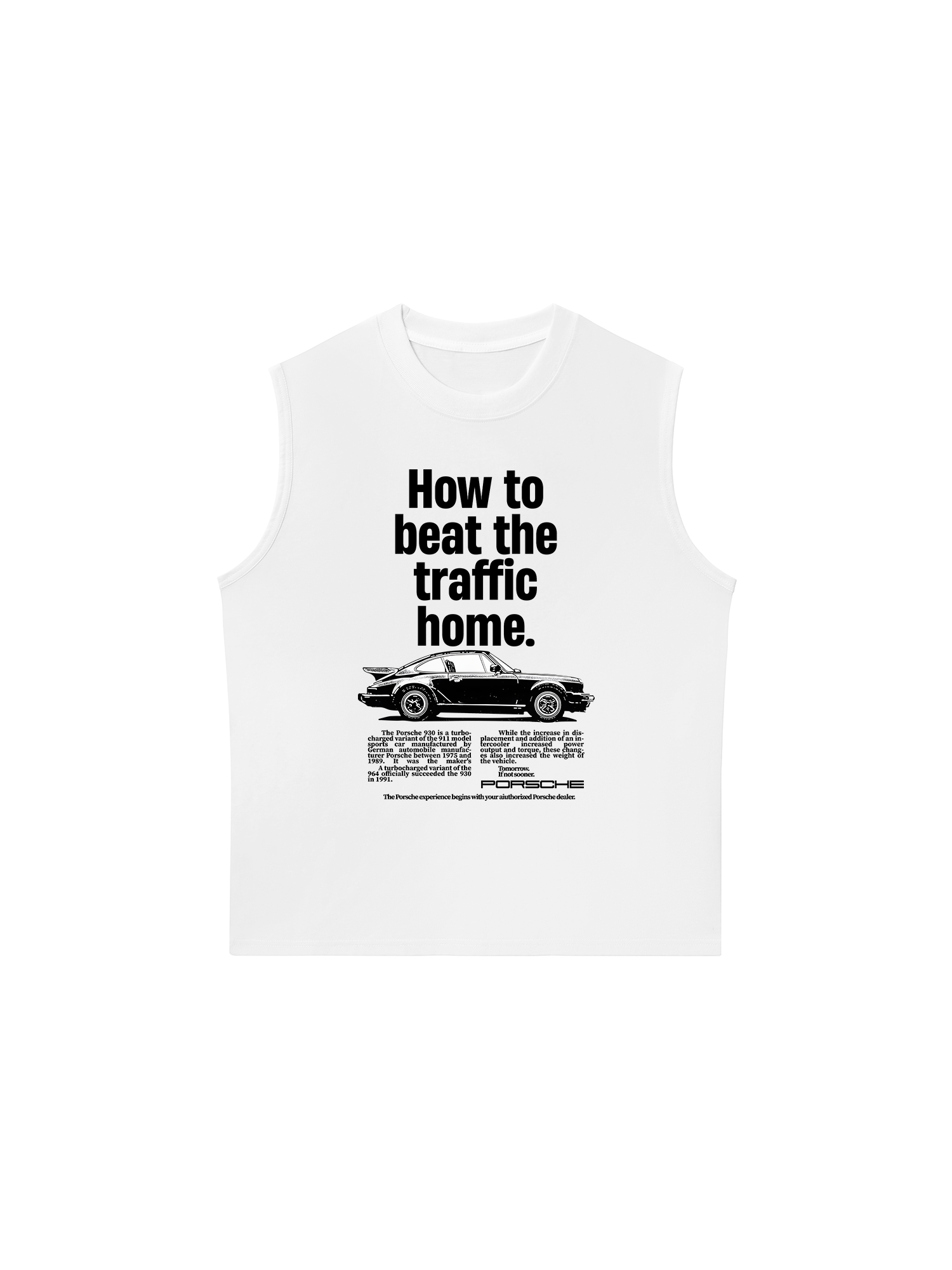 Áo Ba Lỗ Relaxed Fit Porsche How To Beat