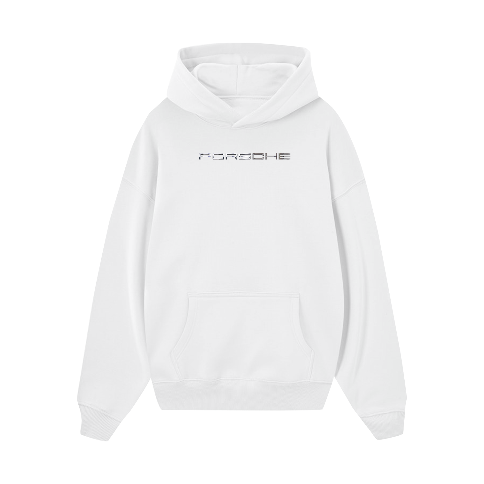 Porsche Chrome Typo Hoodie