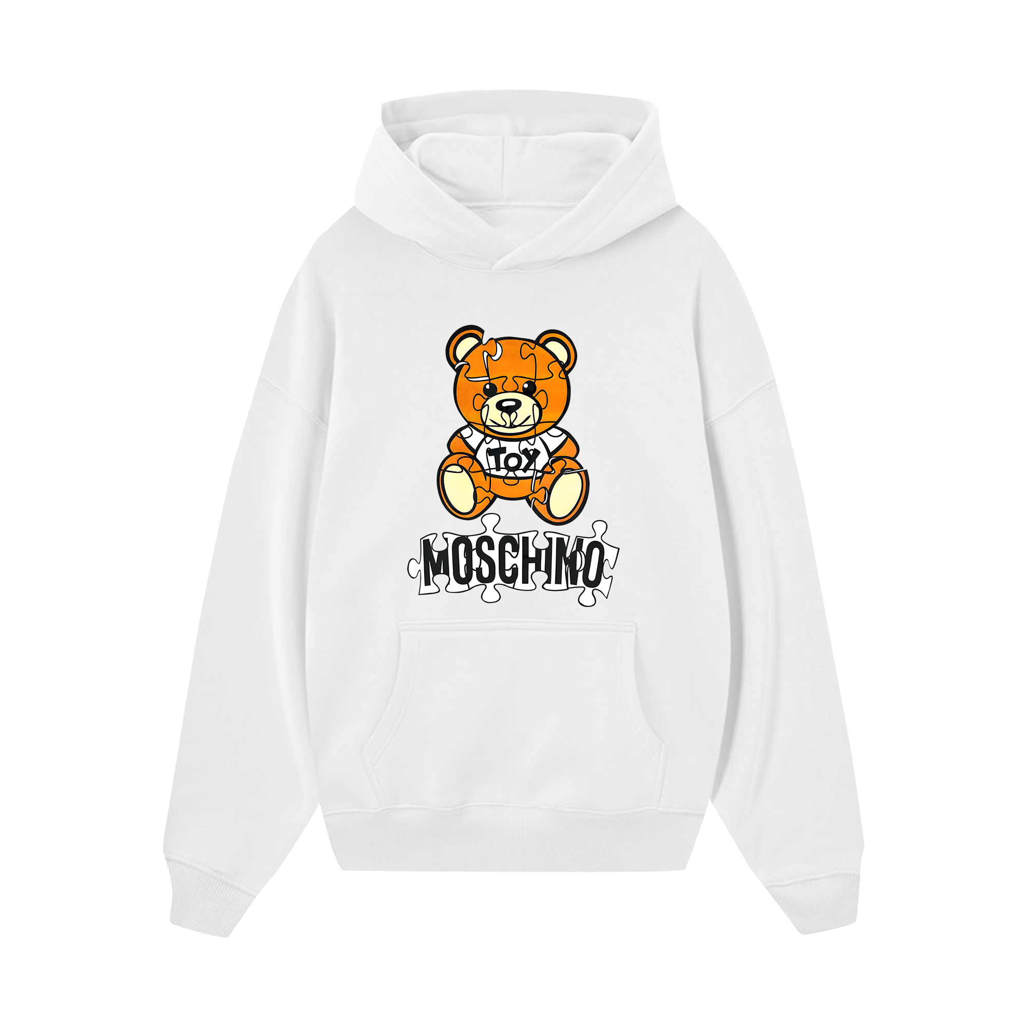 Moschino Bear Puzzle Hoodie