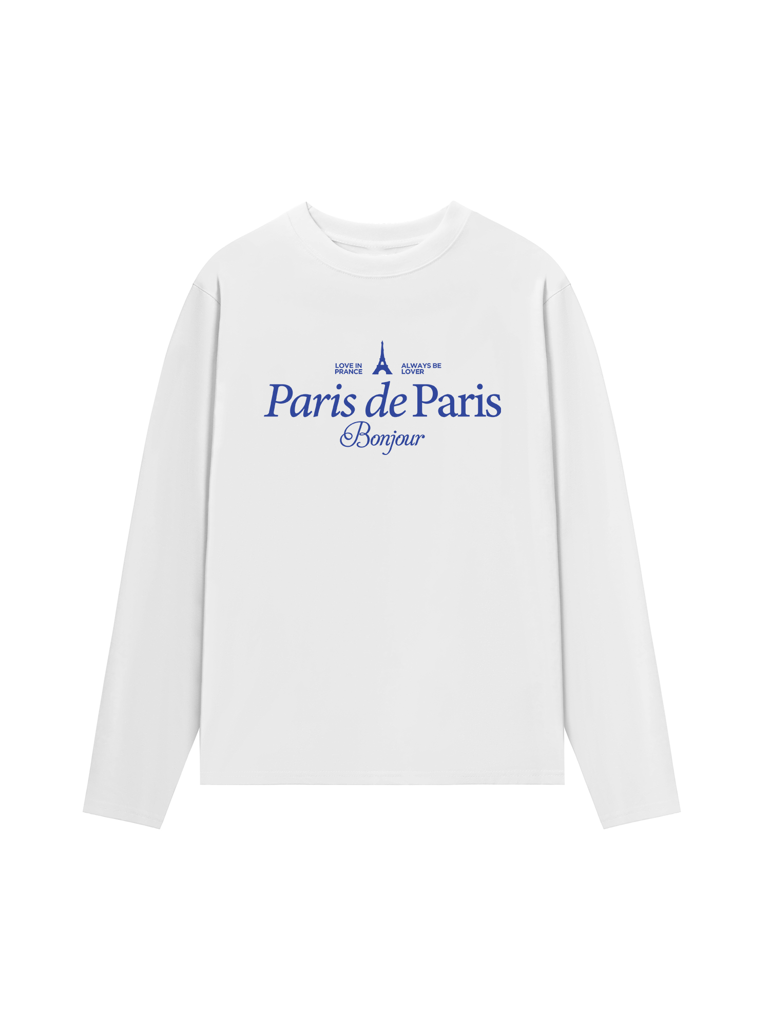 Áo Thun Dài Tay Paris de Paris