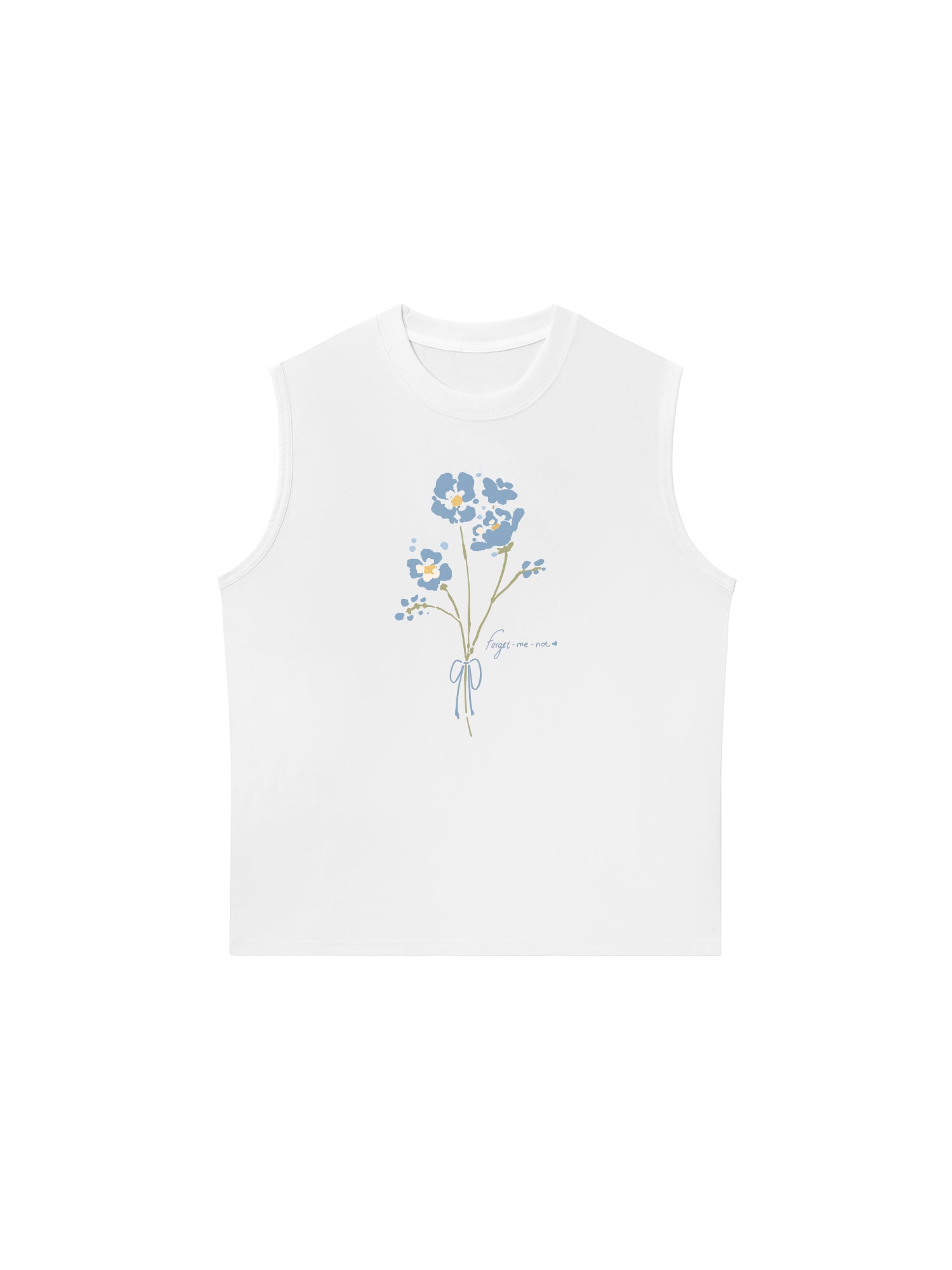 Áo Ba Lỗ Relaxed Fit Forget Me Not