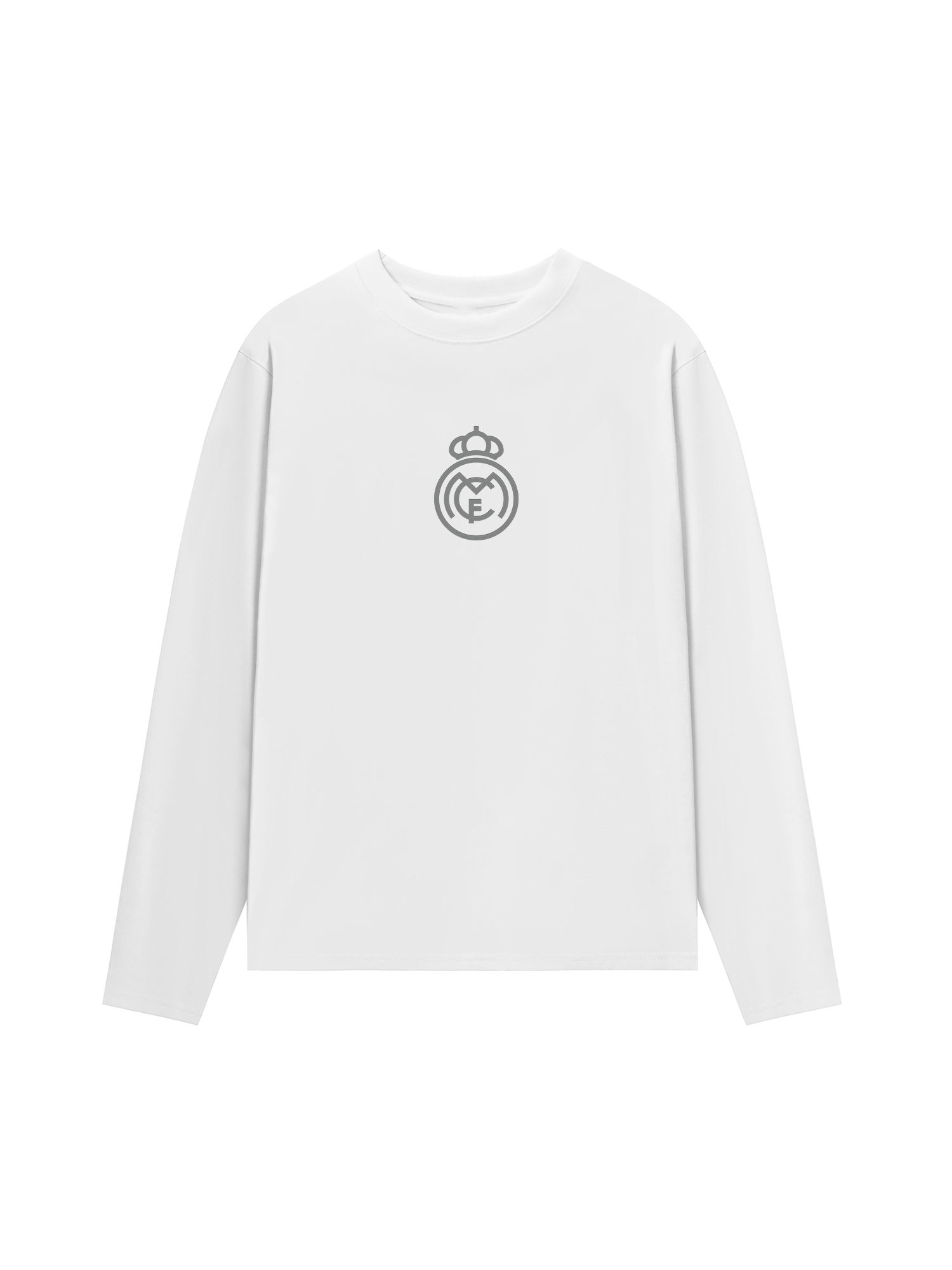 Áo Thun Dài Tay Real Marid Marid Is White