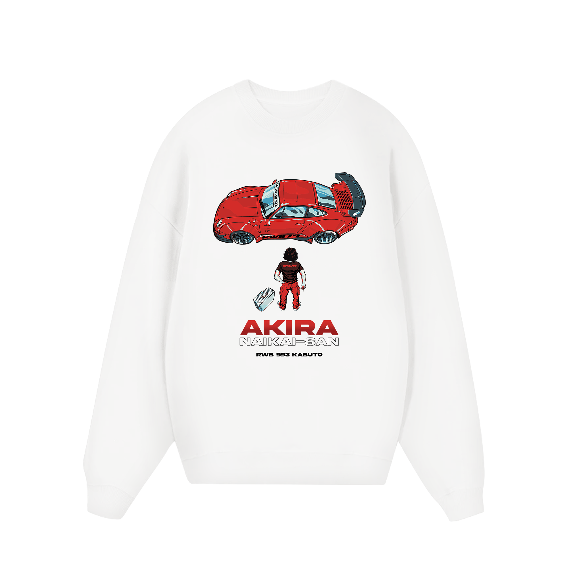 Porsche RWB 993 Kabuto Akira Sweater