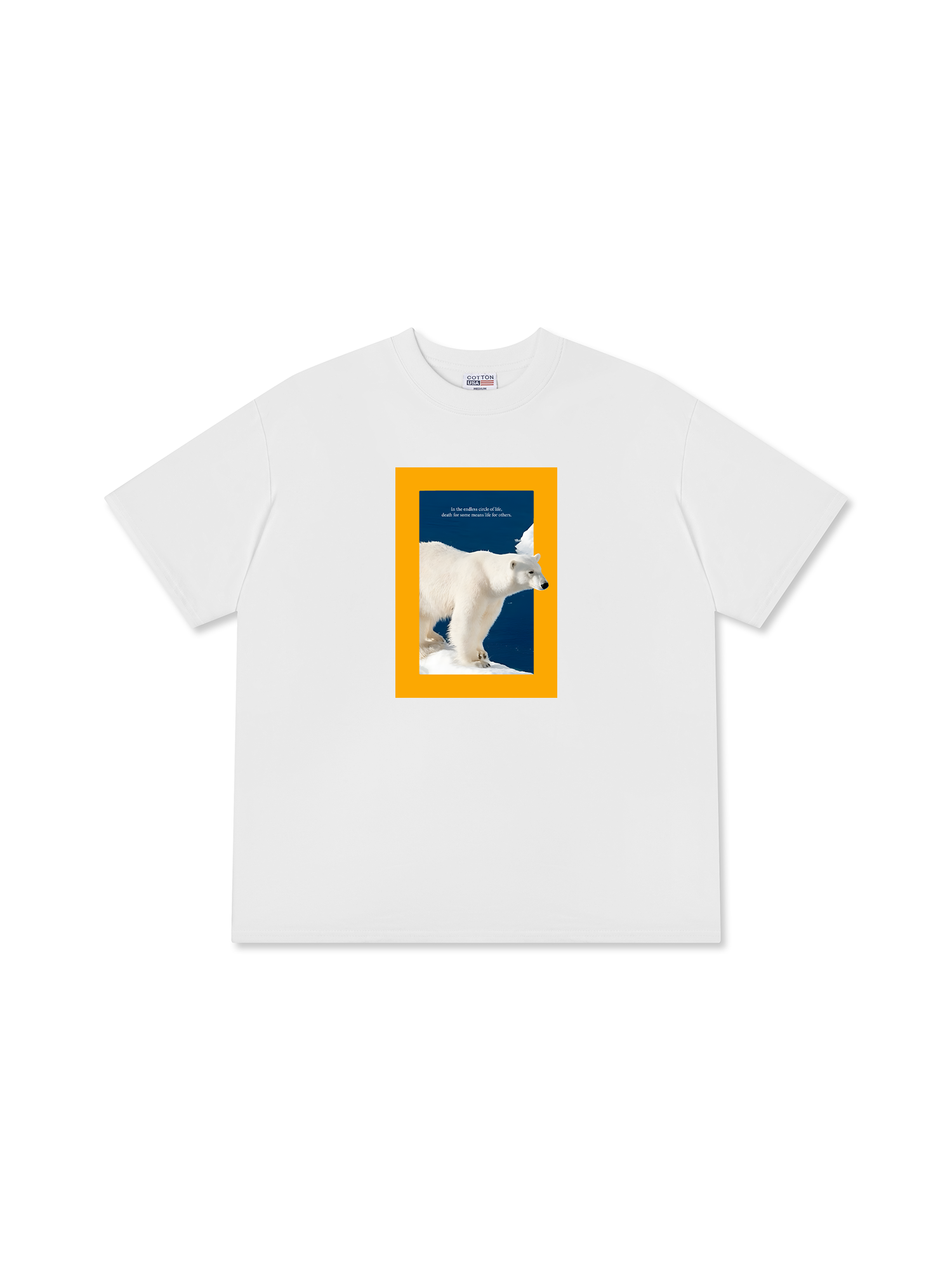 Áo Thun Relaxed Fit Wild Life Polar On Giant Ice