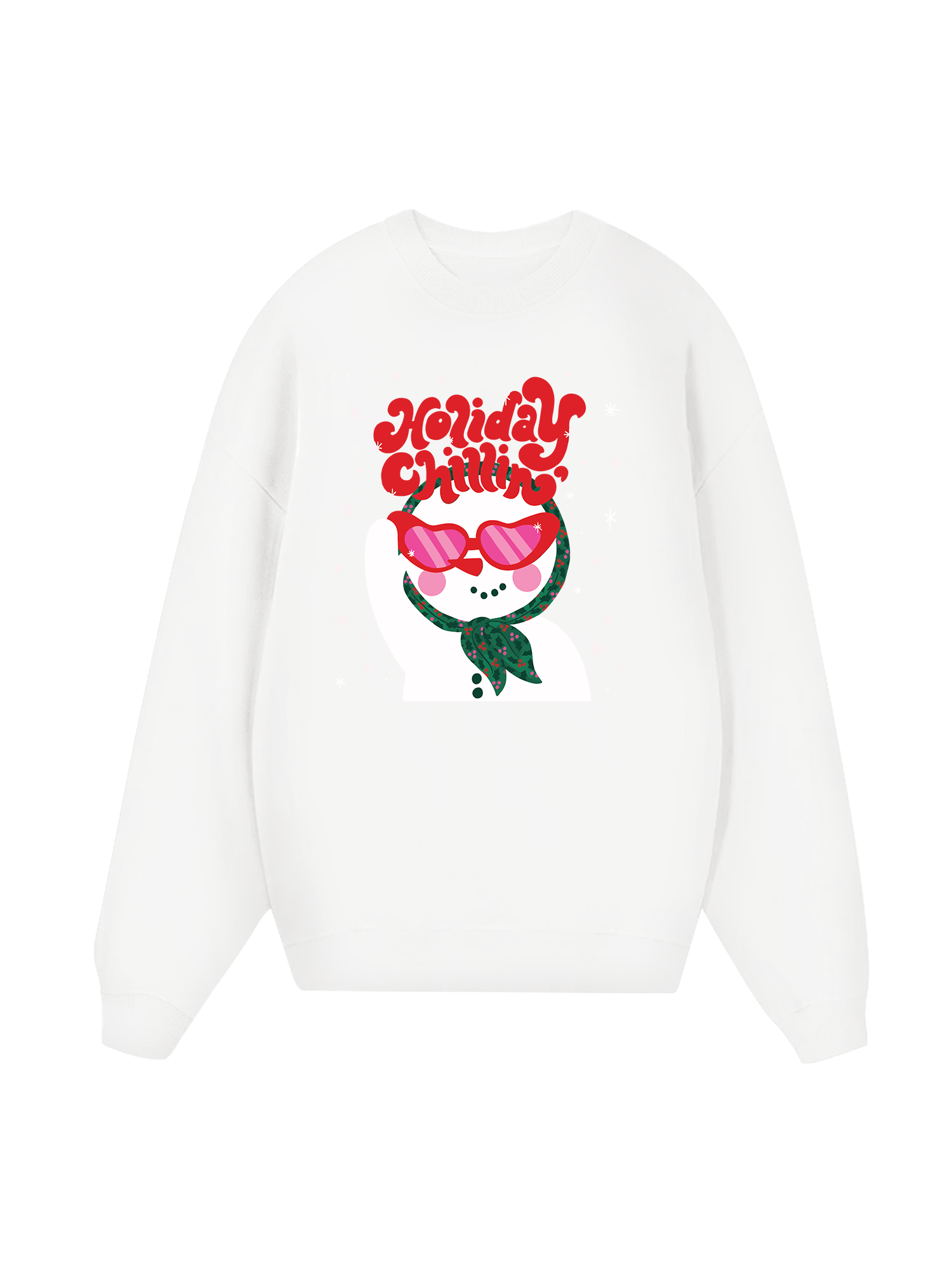 Holiday Chillin Snowman Sweater