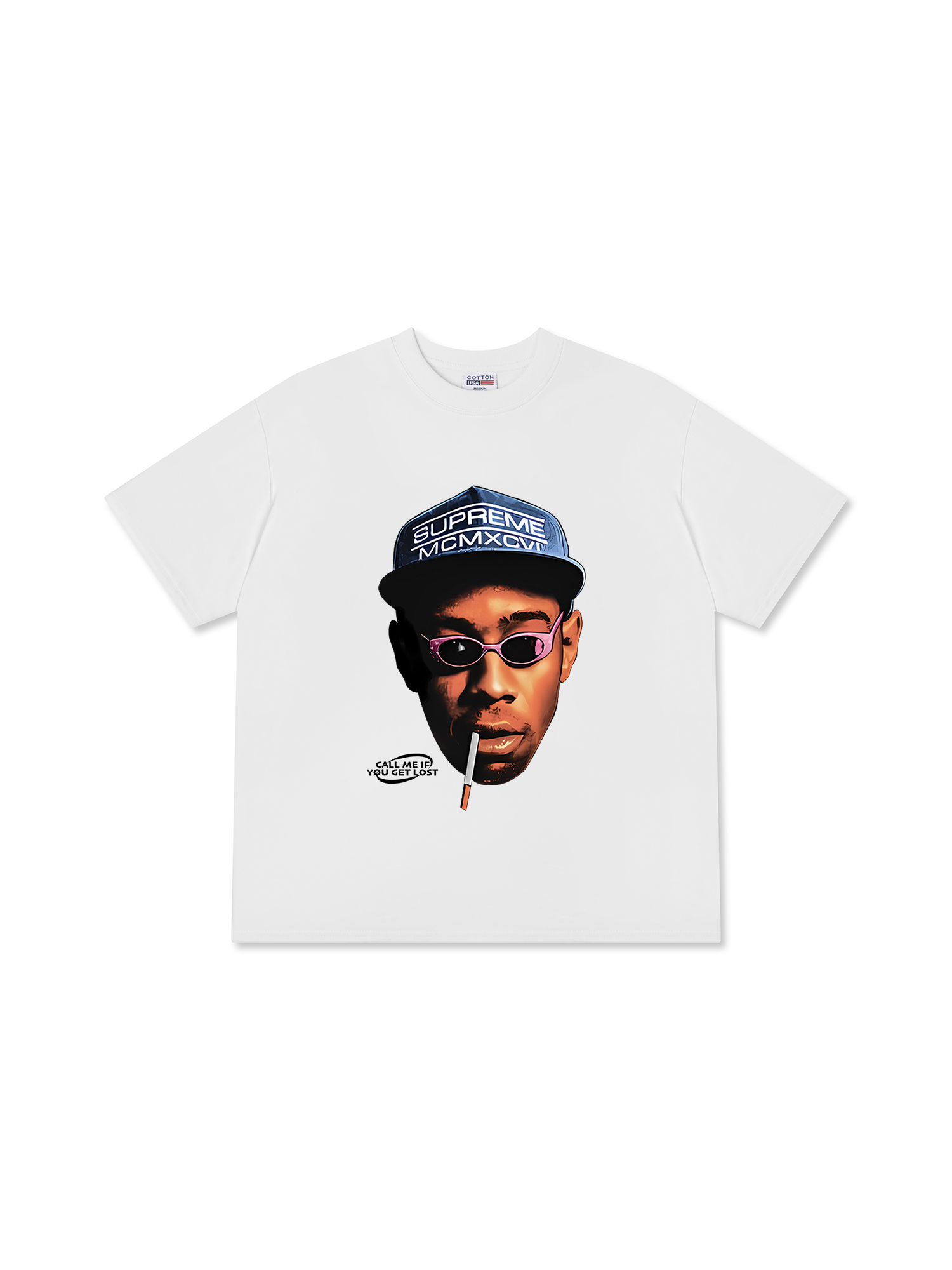 Áo Thun Relaxed Fit Rapper Call Me When You Get Lost Tyler