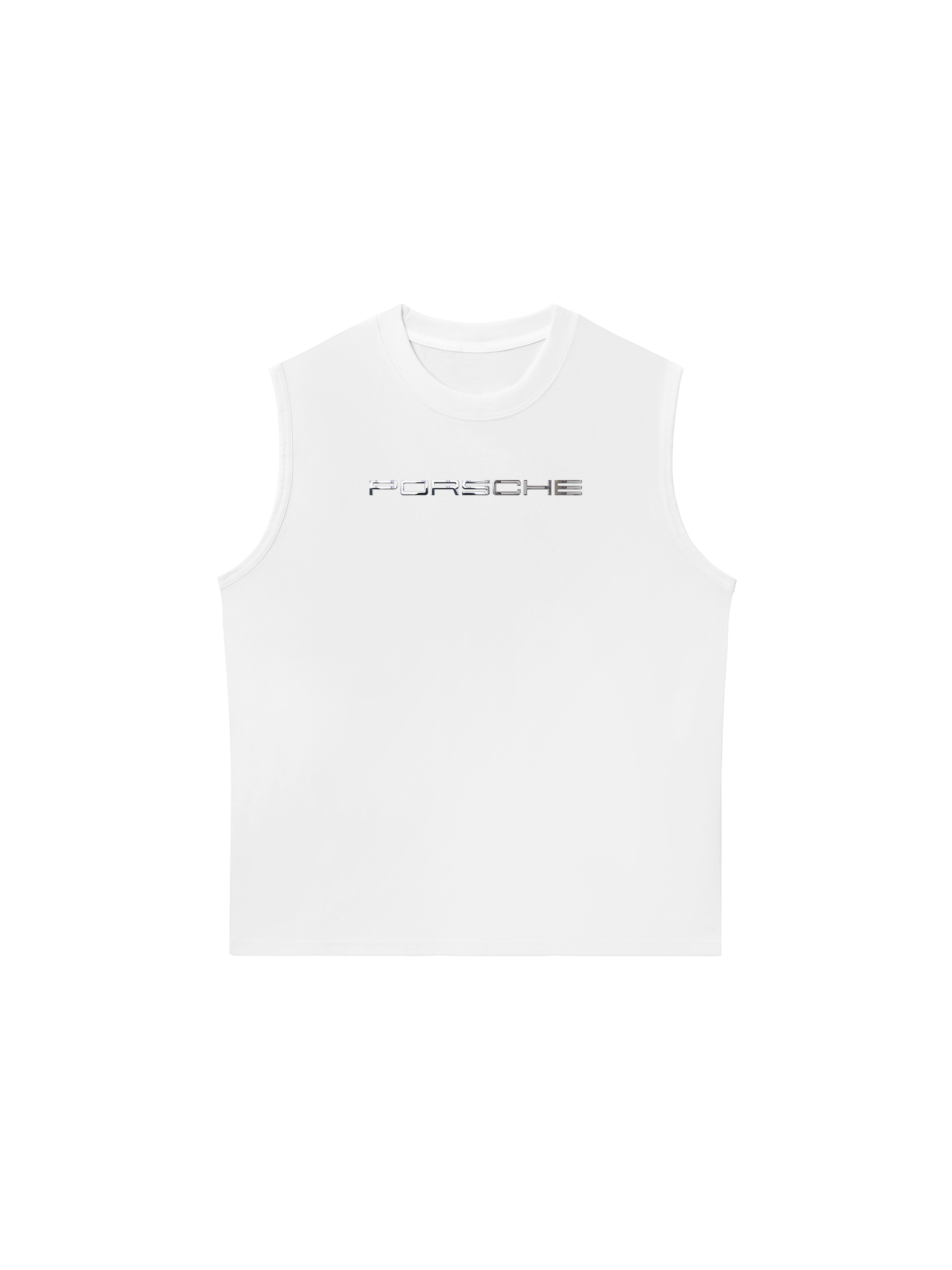 Áo Ba Lỗ Relaxed Fit Porsche Chrome Typo