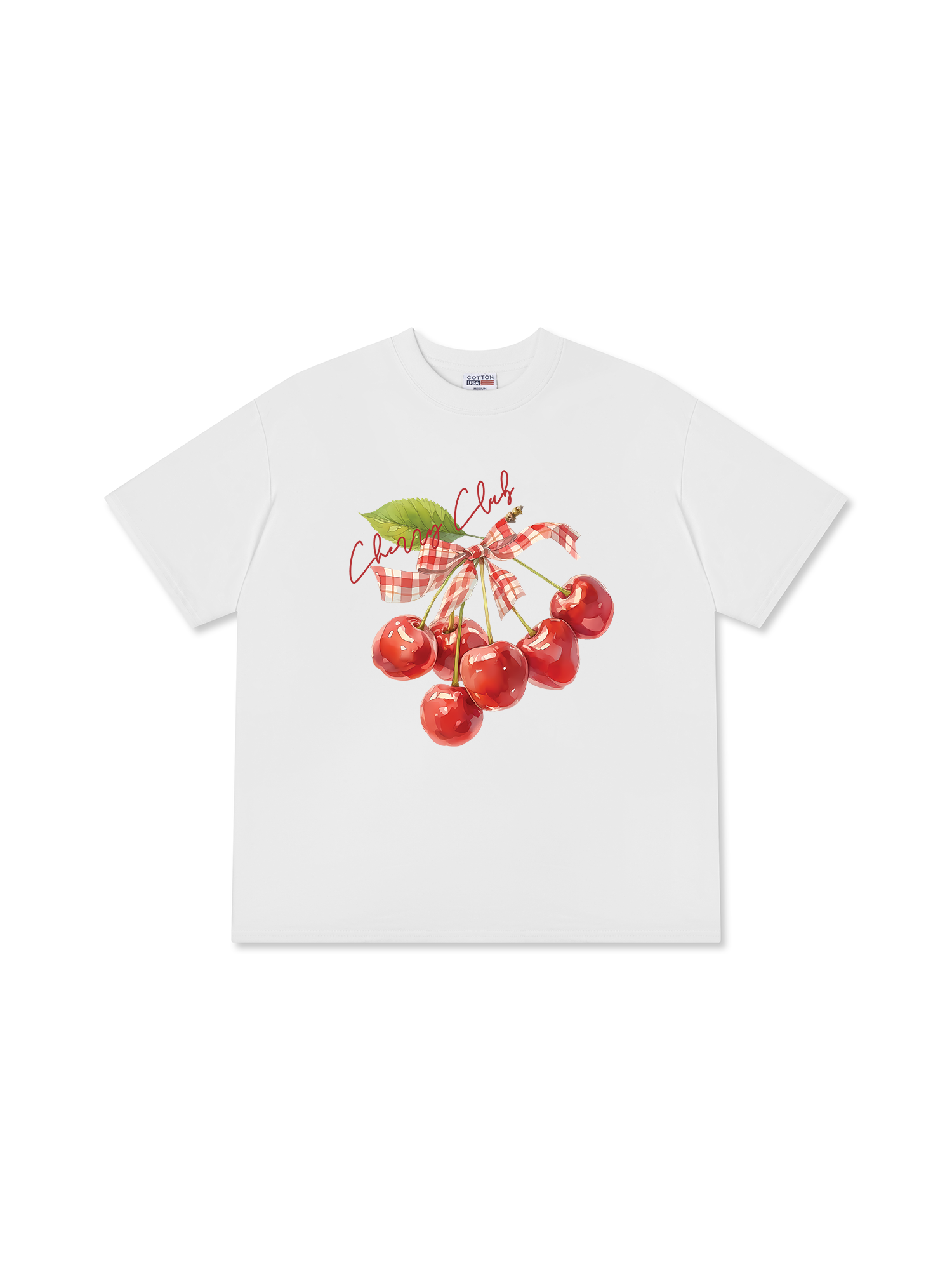 Áo Thun Relaxed Fit Cherry Red Cherry Club