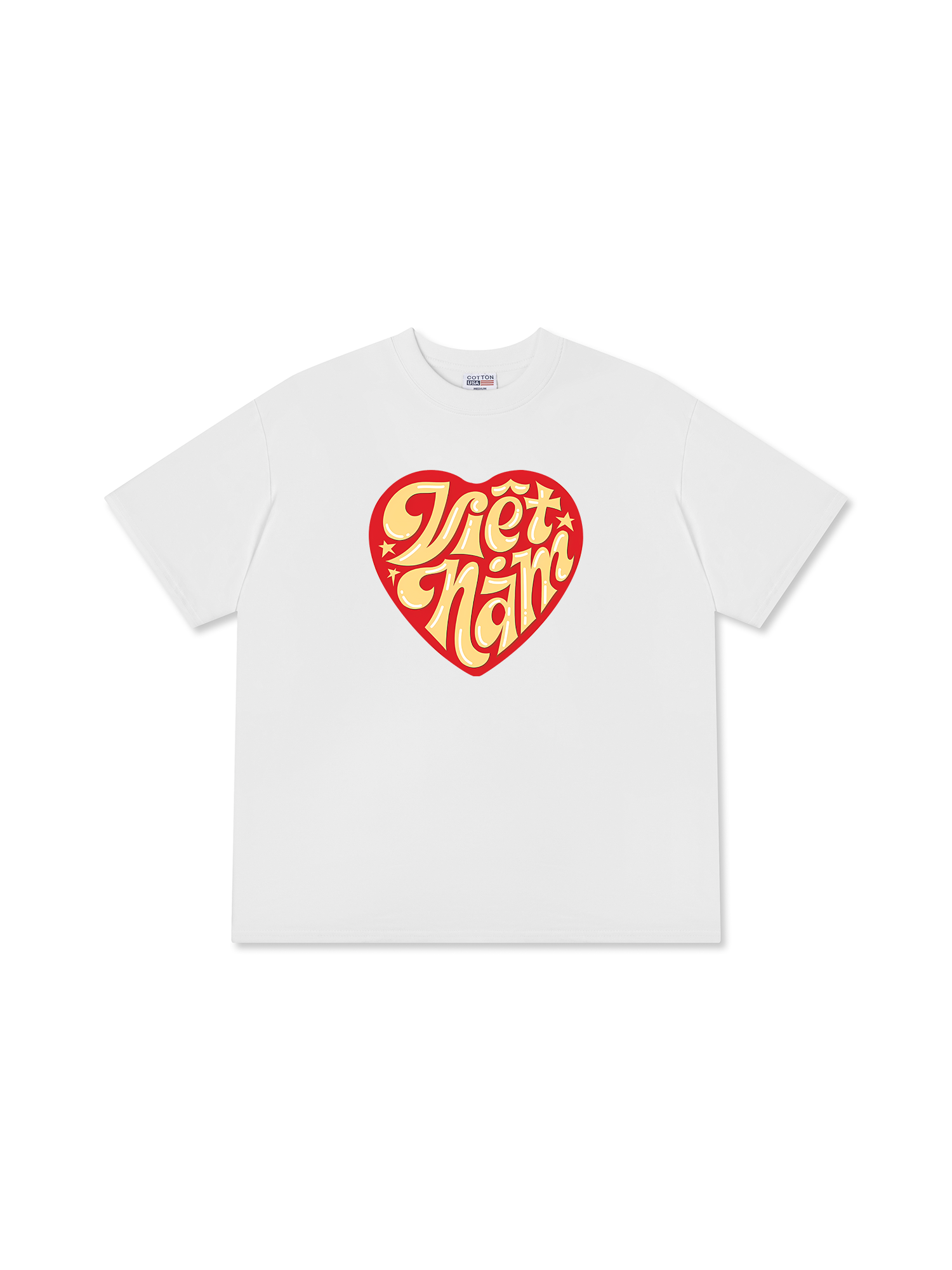 Áo Thun Relaxed Fit Việt Nam Heart