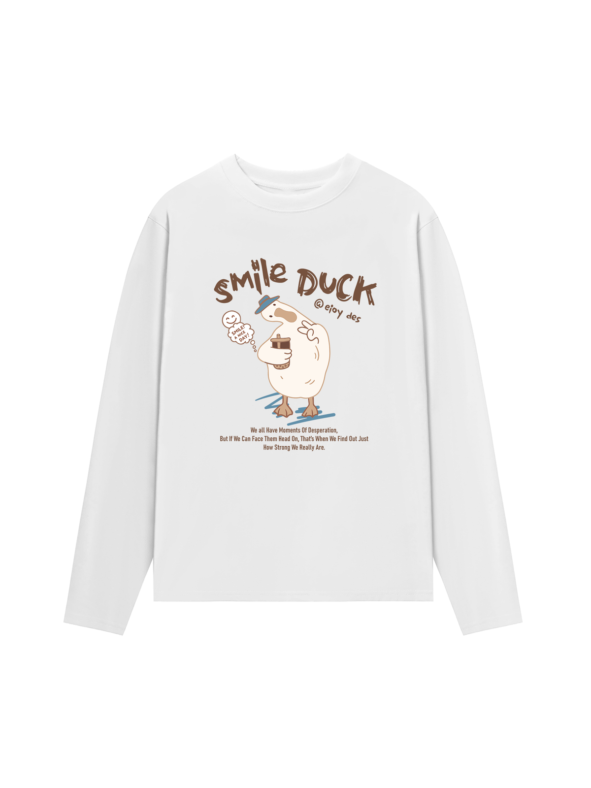 Áo Thun Dài Tay Farm Smile Duck